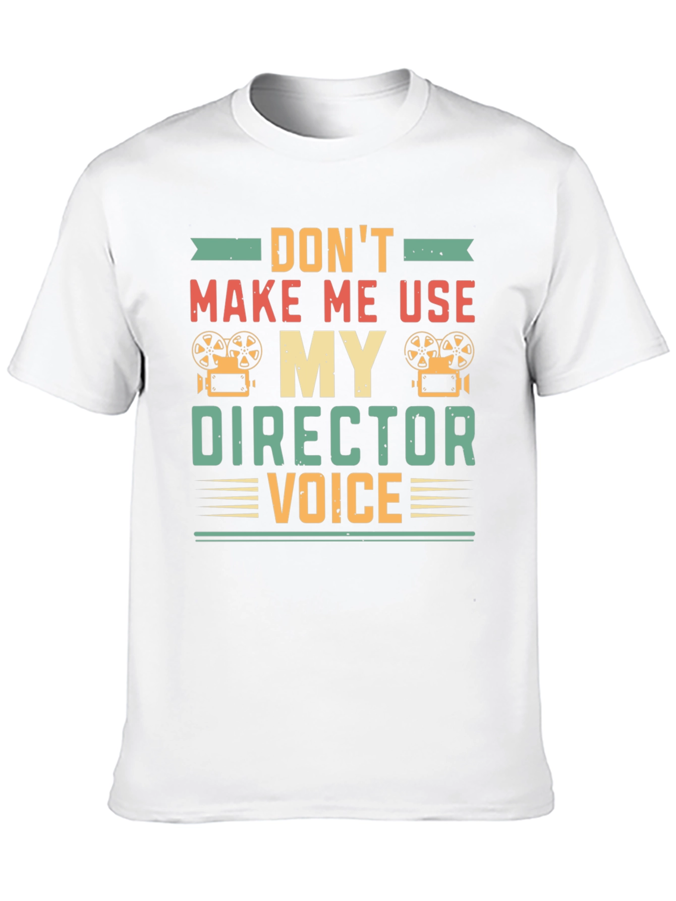 Director Voice Graphic Tee - Movie Lover Gift