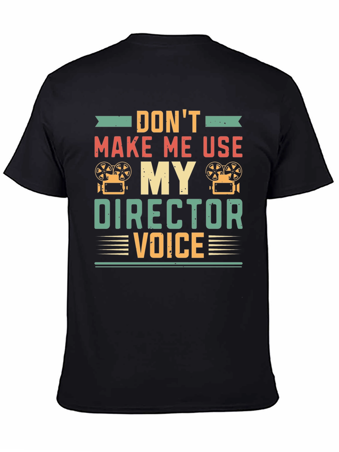 Director Voice Graphic Tee - Movie Lover Gift