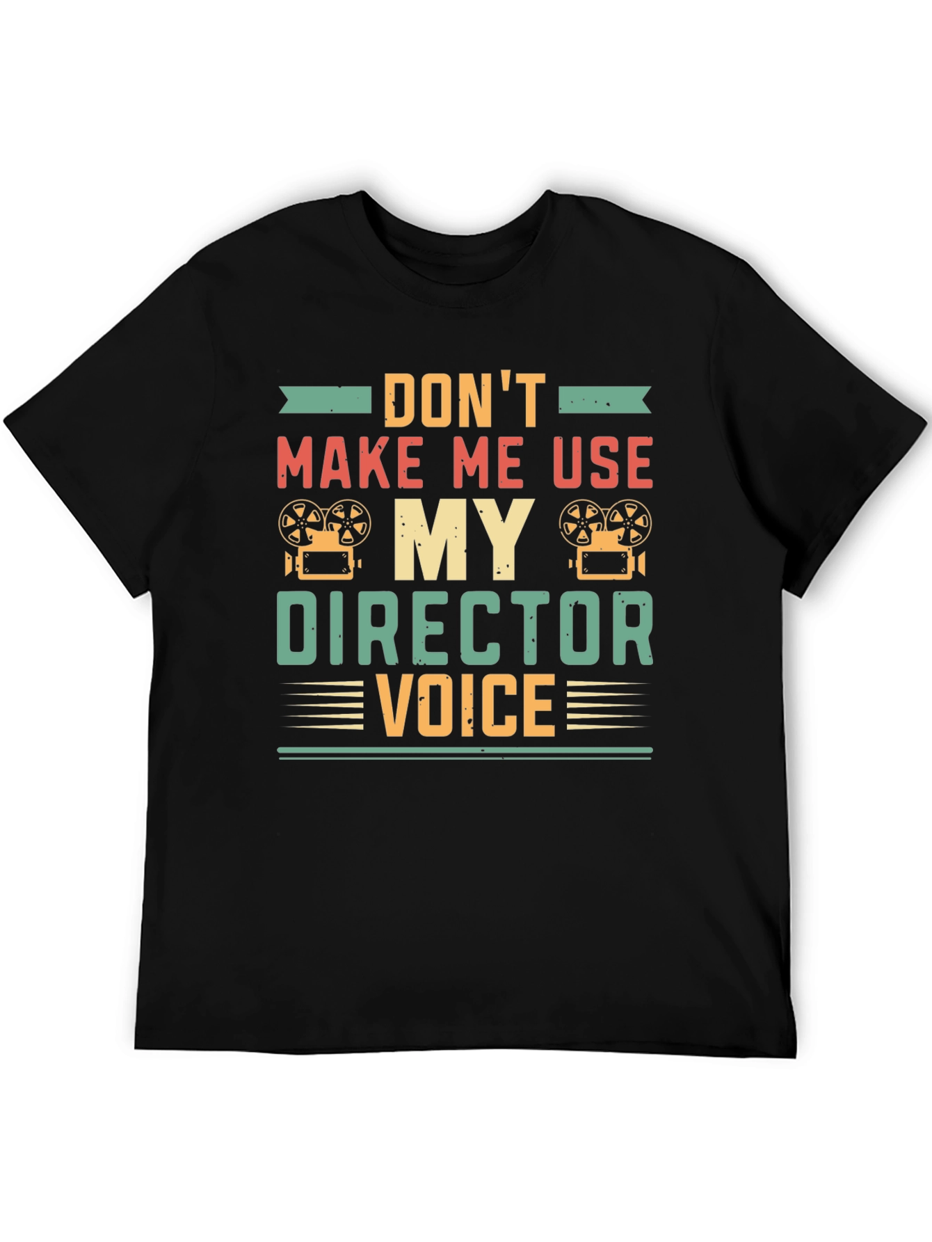 Director Voice Graphic Tee - Movie Lover Gift