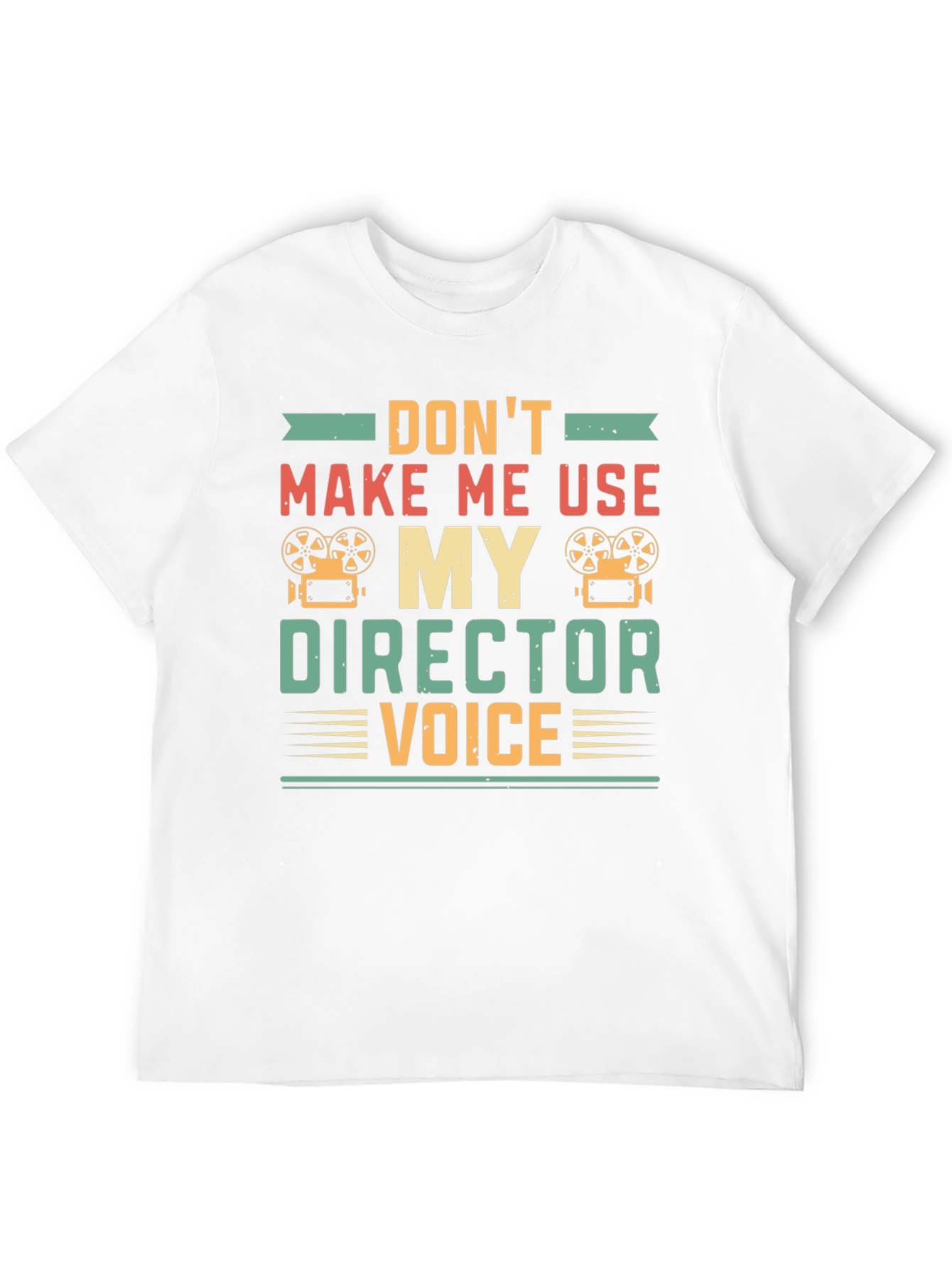 Director Voice Graphic Tee - Movie Lover Gift