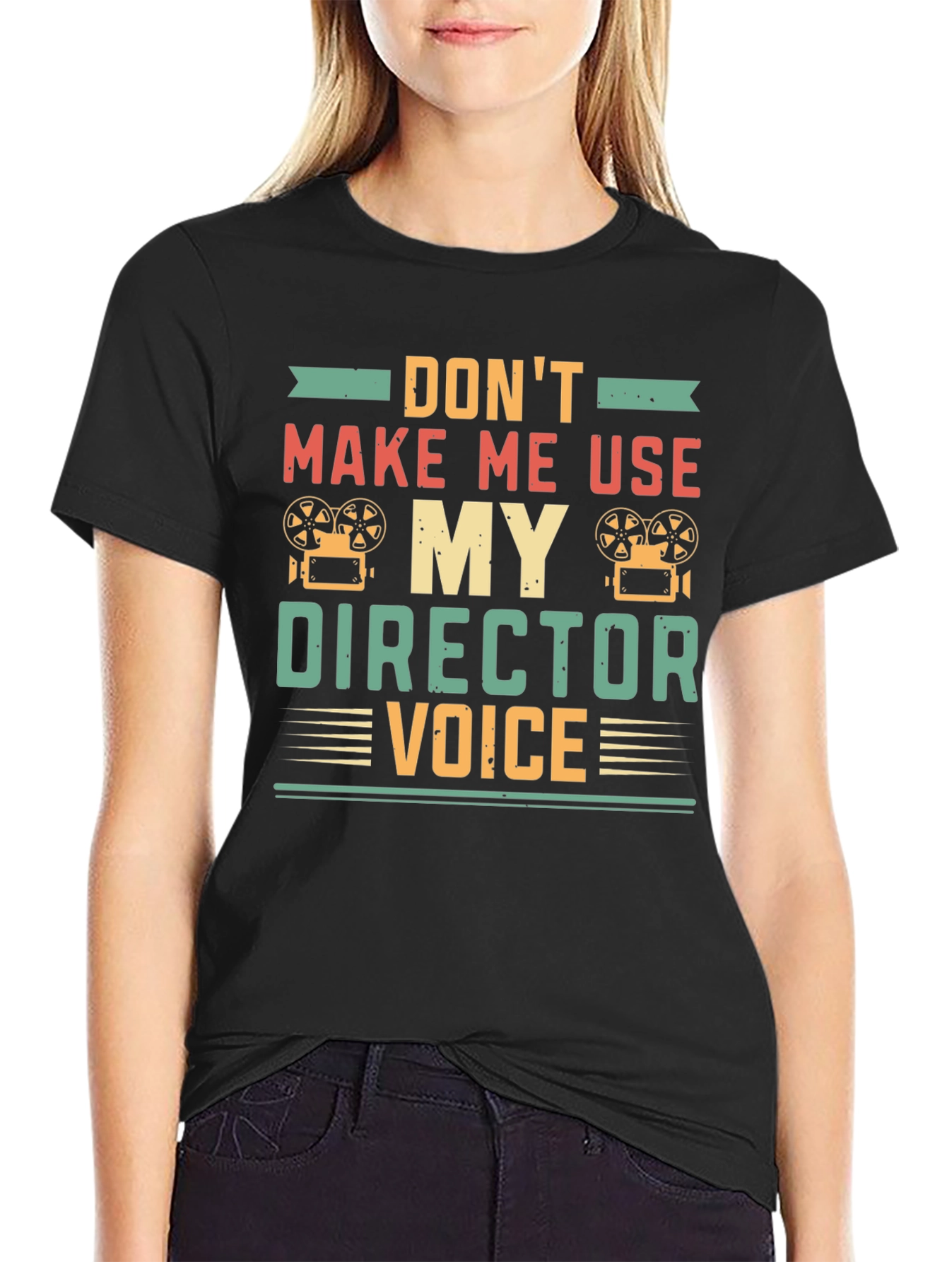 Director Voice Graphic Tee - Movie Lover Gift