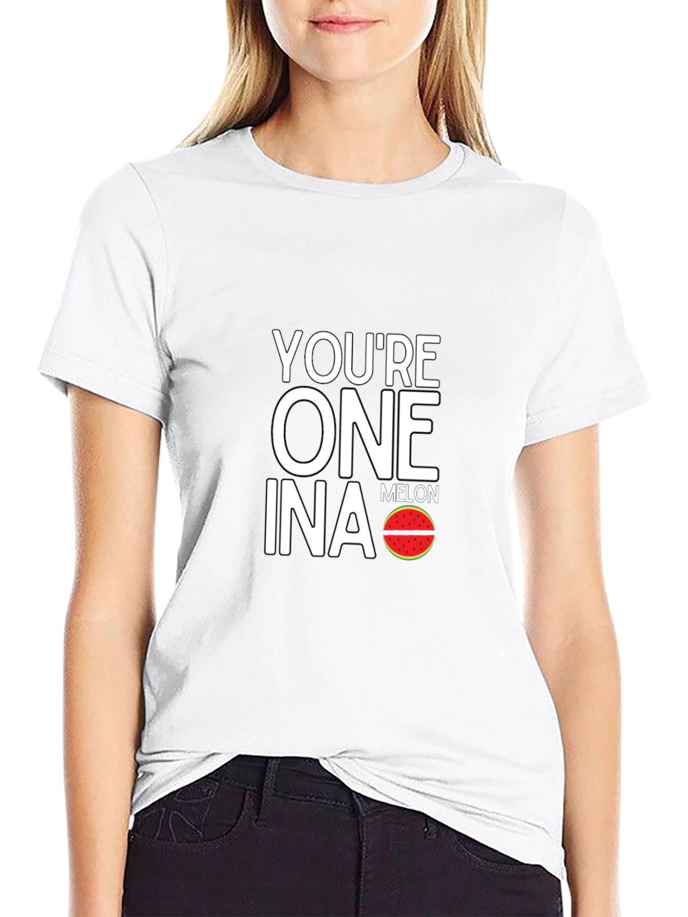 One In A Melon Graphic T-Shirt