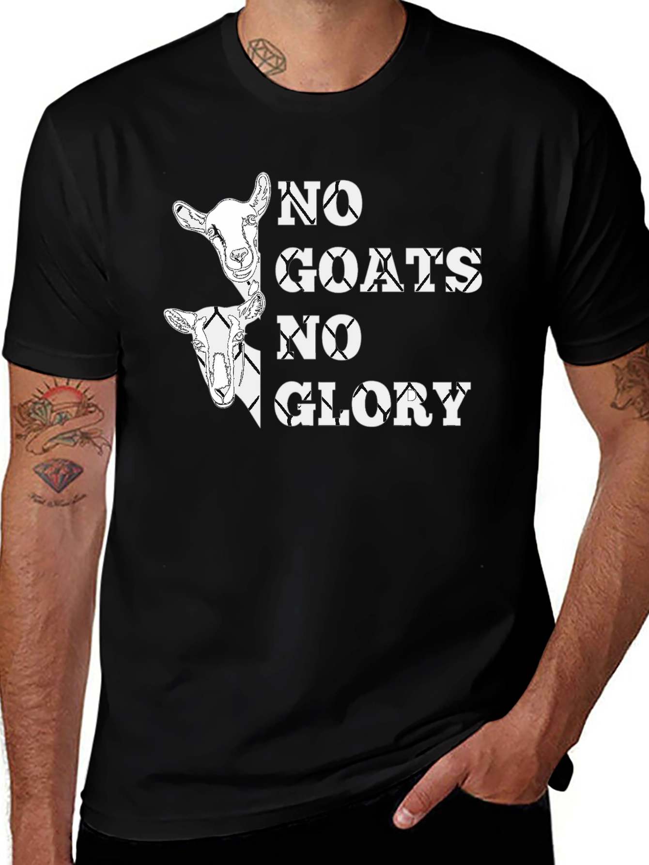 No Goats No Glory Graphic Tee