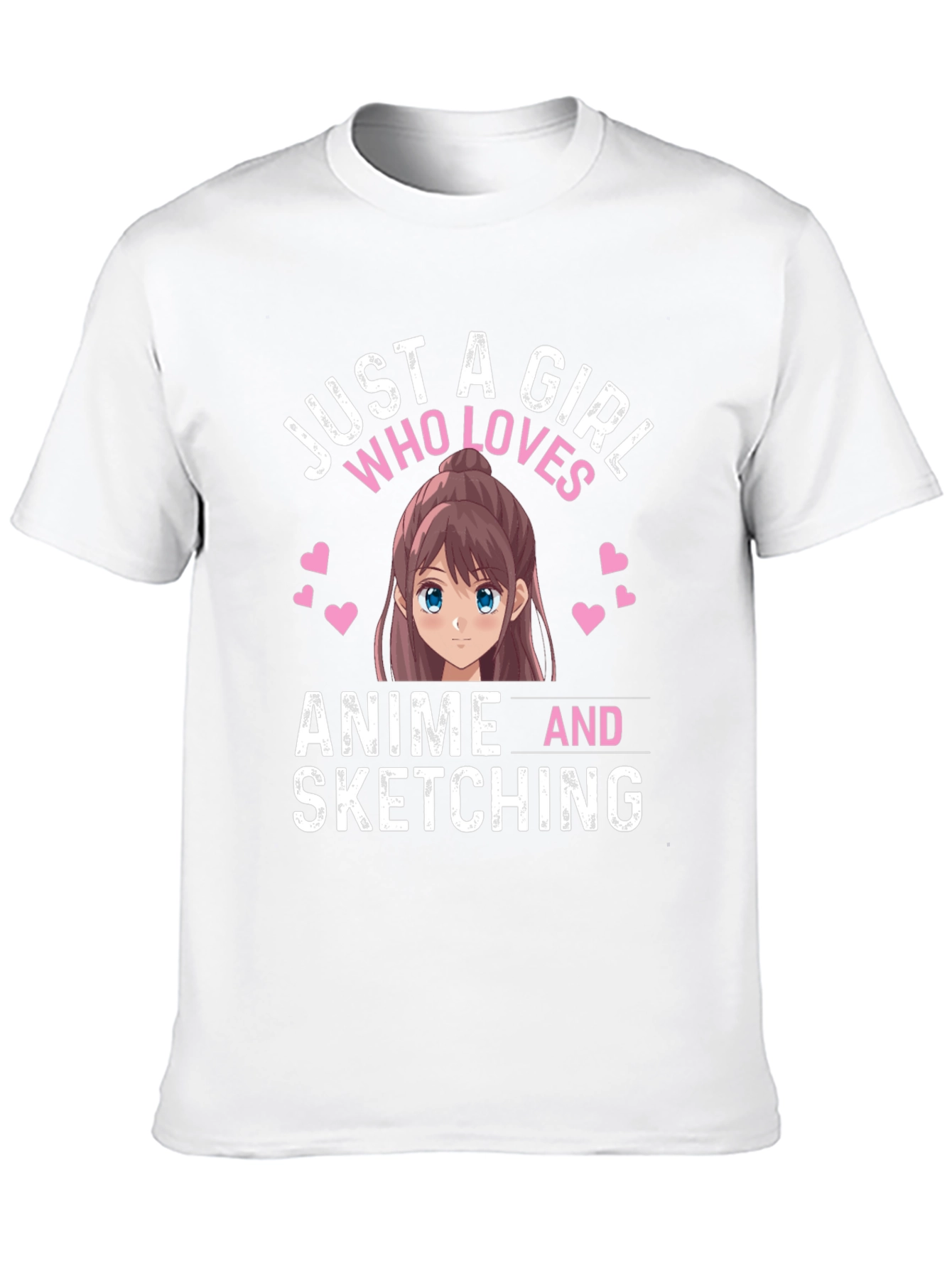 Anime & Sketching Girl T-Shirt