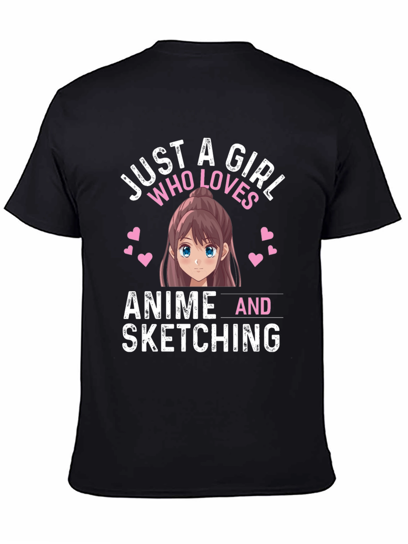 Anime & Sketching Girl T-Shirt