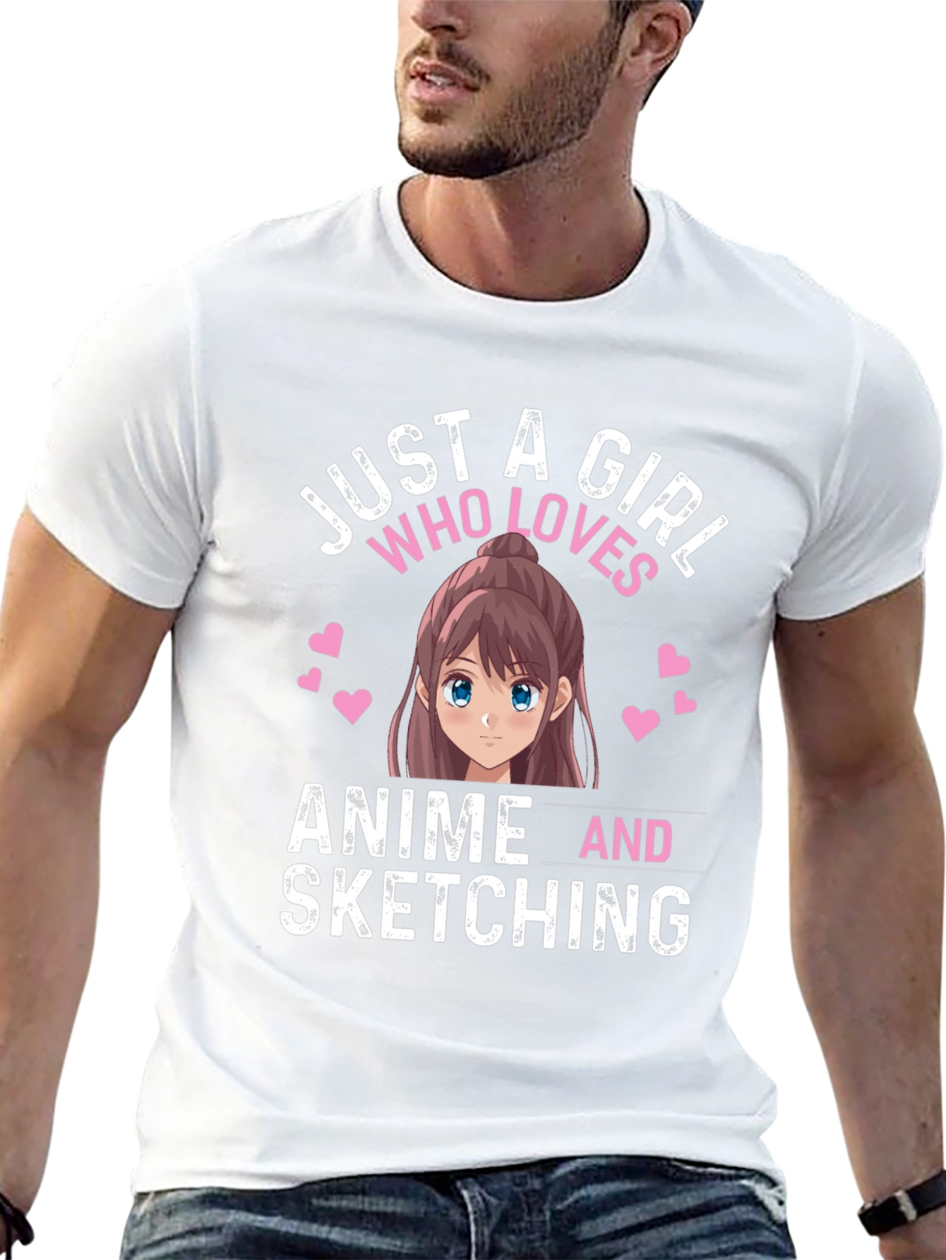 Anime & Sketching Girl T-Shirt