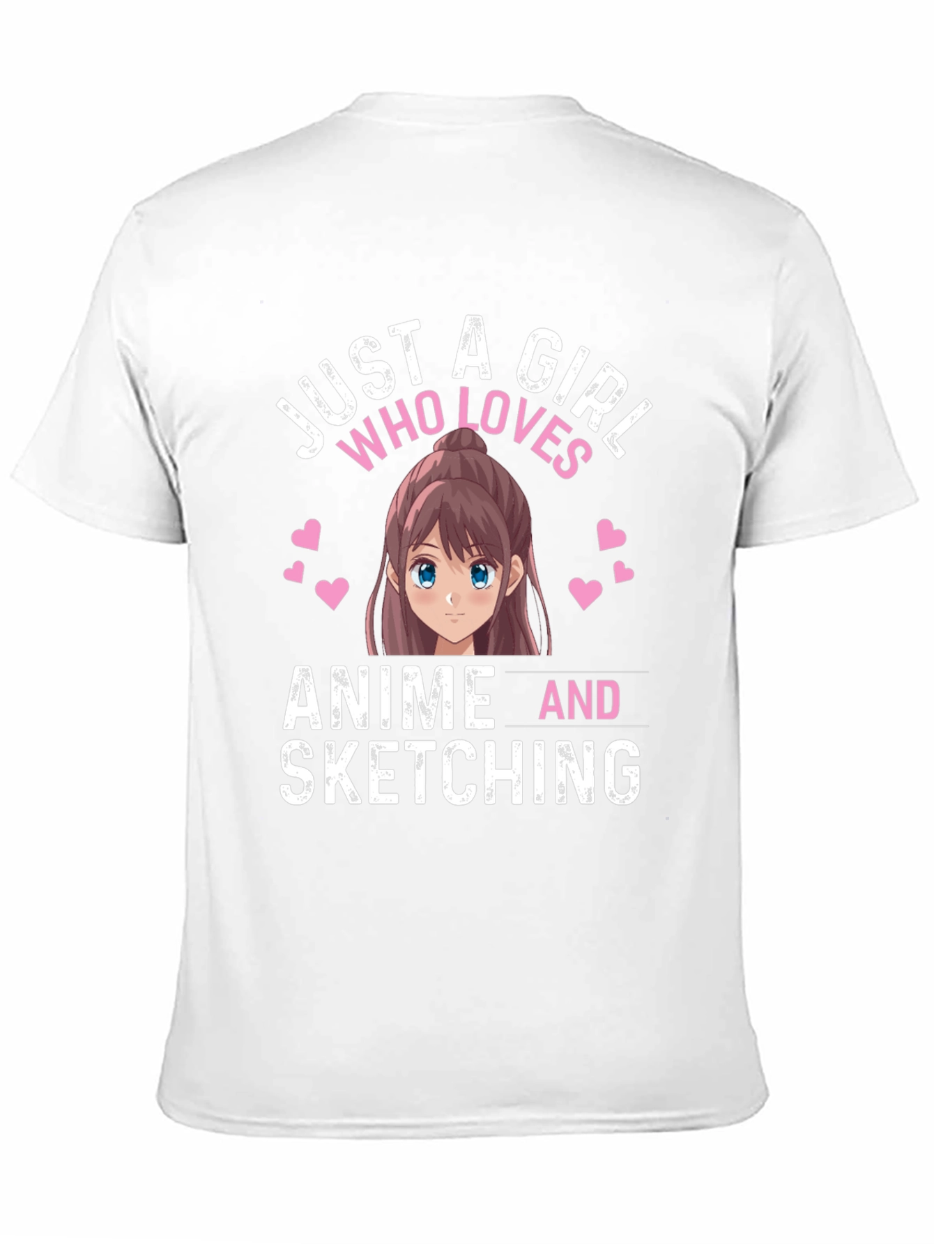 Anime & Sketching Girl T-Shirt