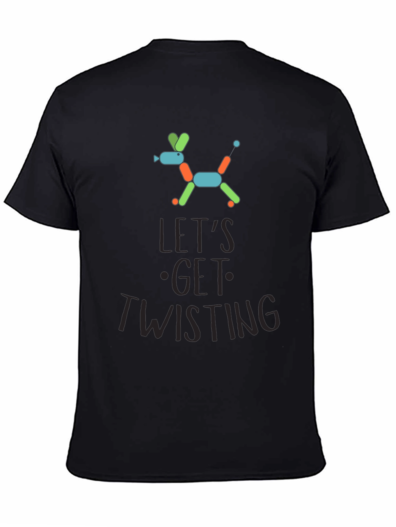 Lets Get Twisting Balloon Dog Graphic Tee
