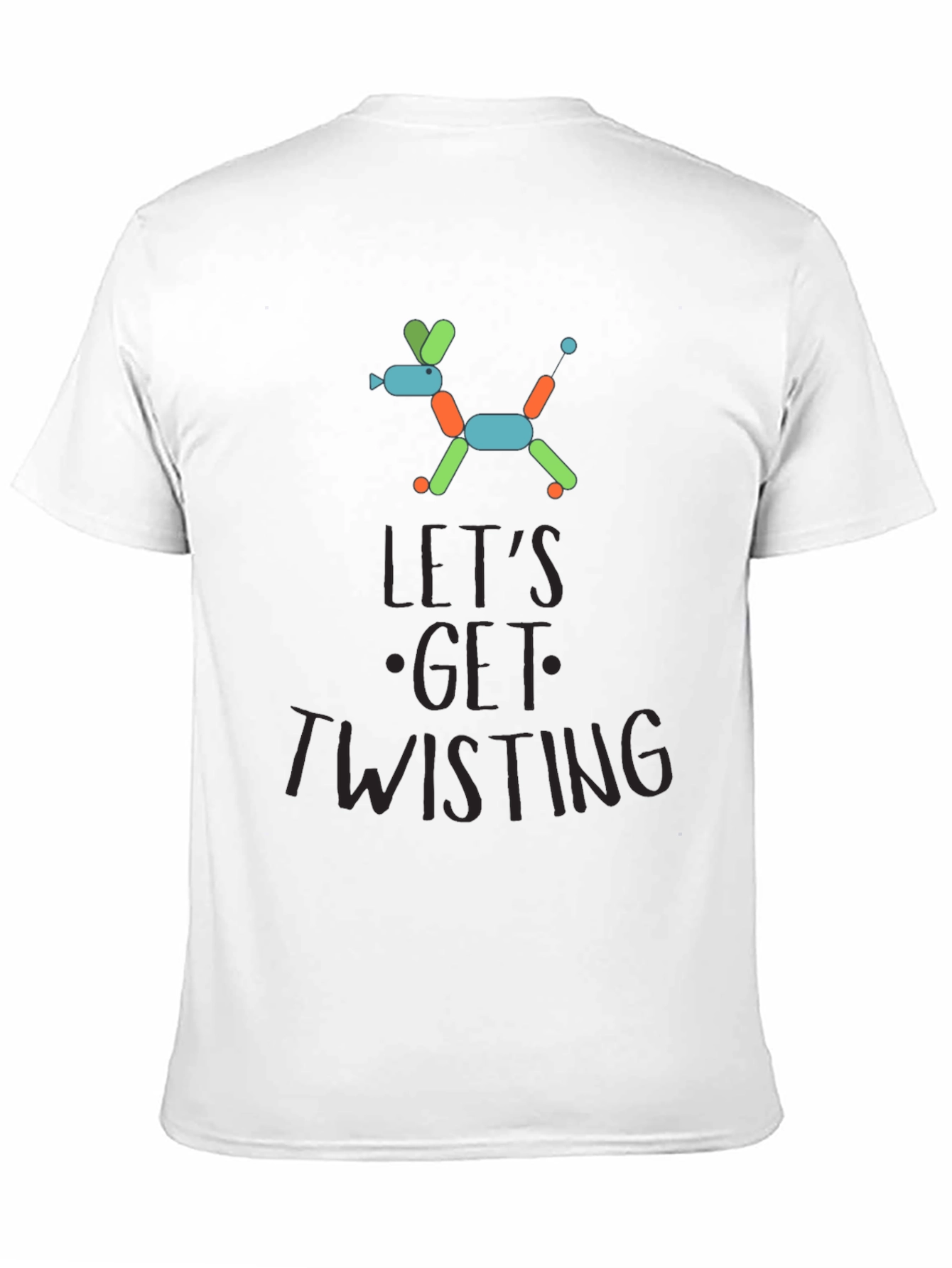Lets Get Twisting Balloon Dog Graphic Tee