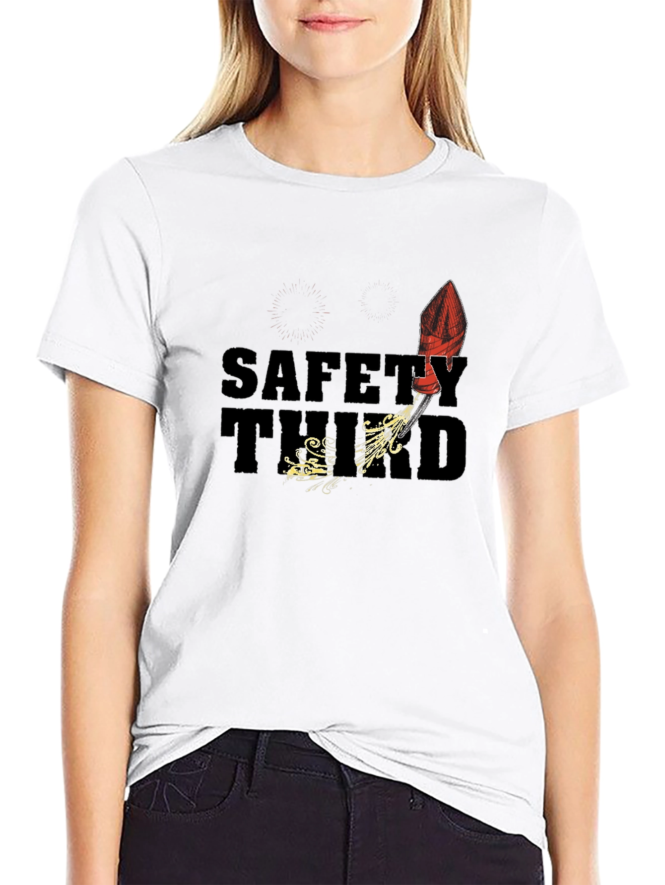 Safety Third Graphic Tee - Black T-Shirt
