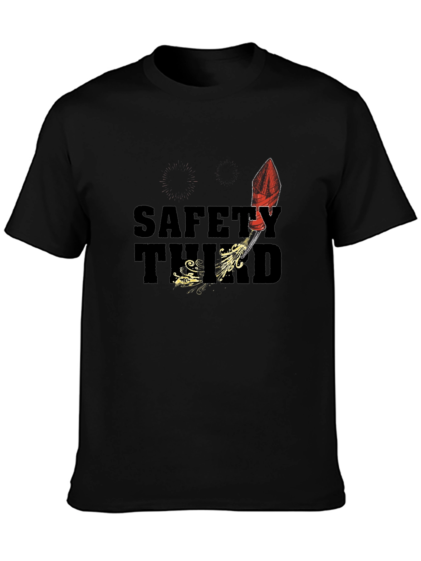 Safety Third Graphic Tee - Black T-Shirt