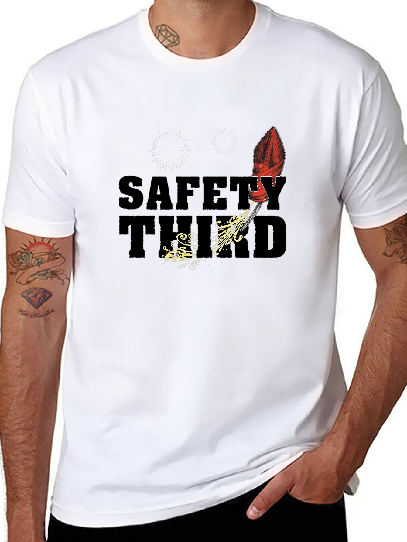Safety Third Graphic Tee - Black T-Shirt