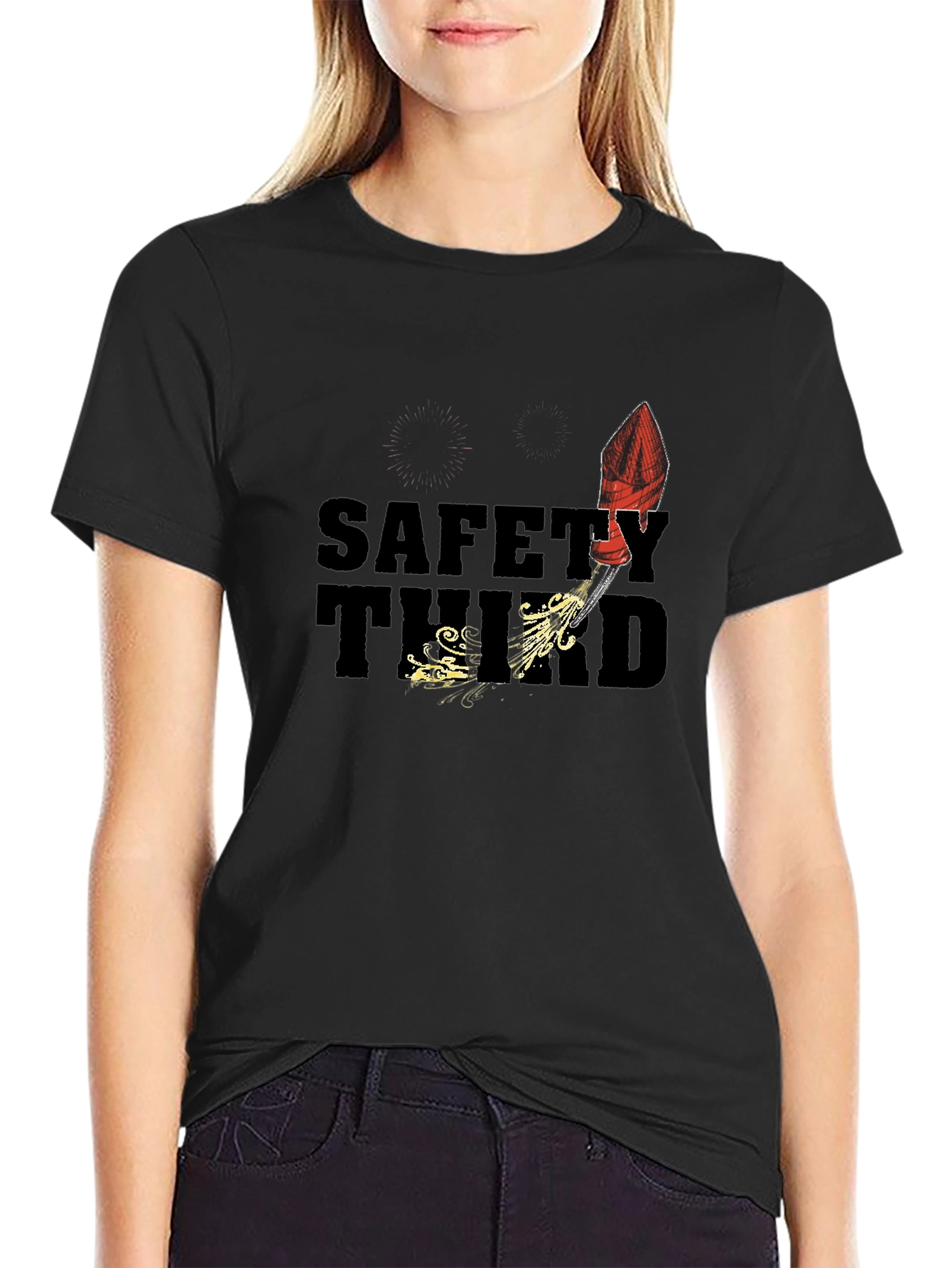 Safety Third Graphic Tee - Black T-Shirt