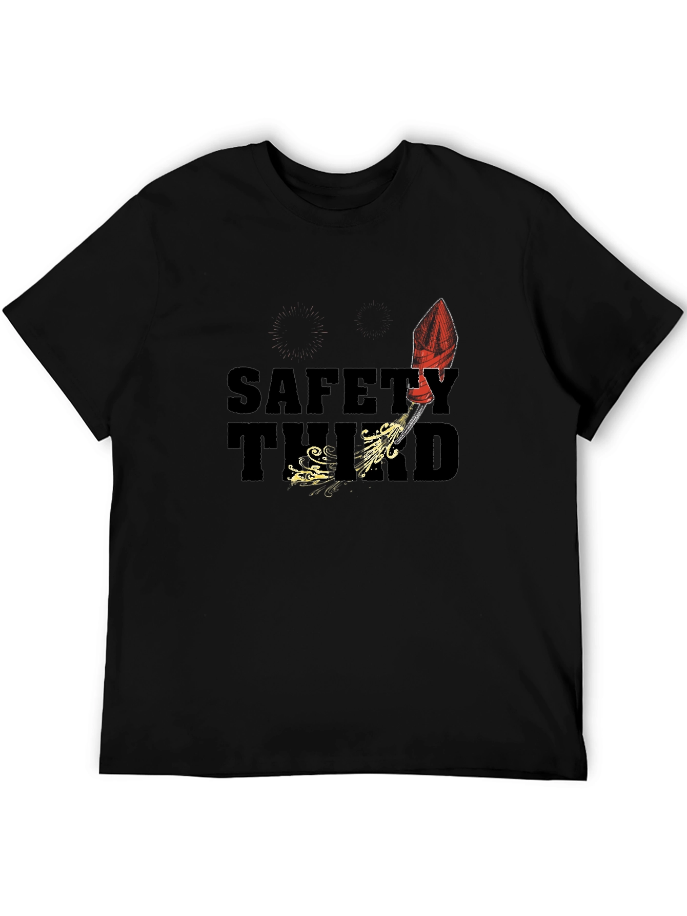 Safety Third Graphic Tee - Black T-Shirt