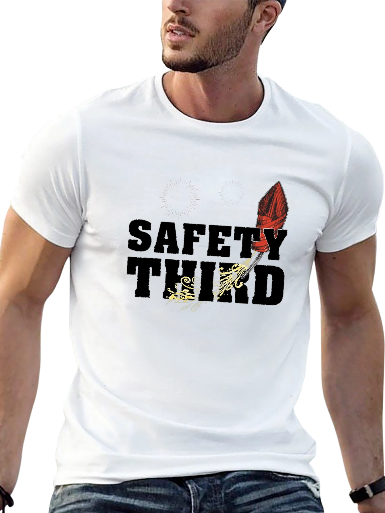 Safety Third Graphic Tee - Black T-Shirt