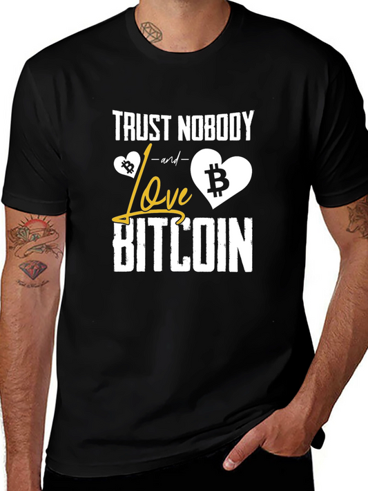 Trust Nobody Love Bitcoin T-Shirt