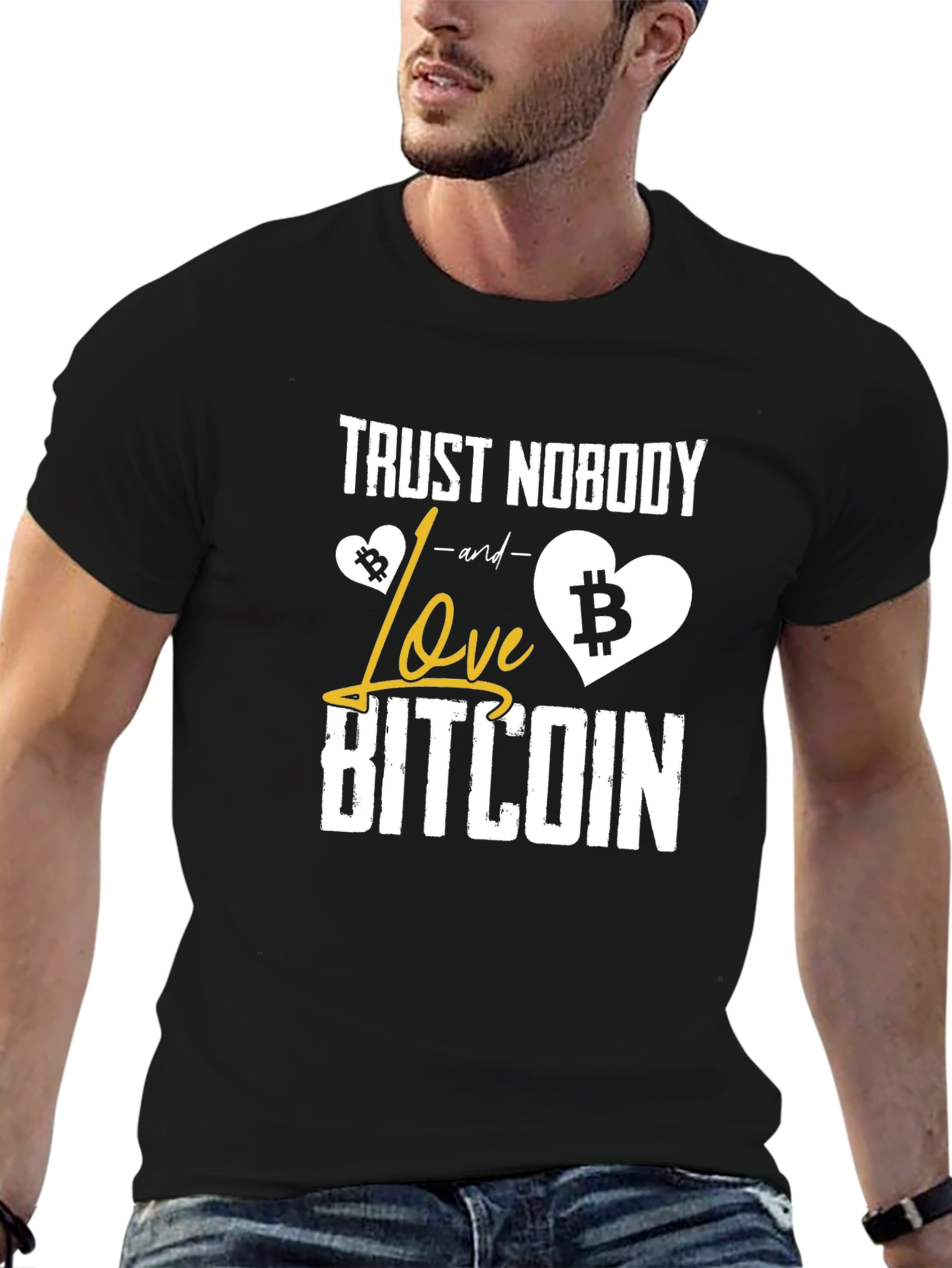 Trust Nobody Love Bitcoin T-Shirt