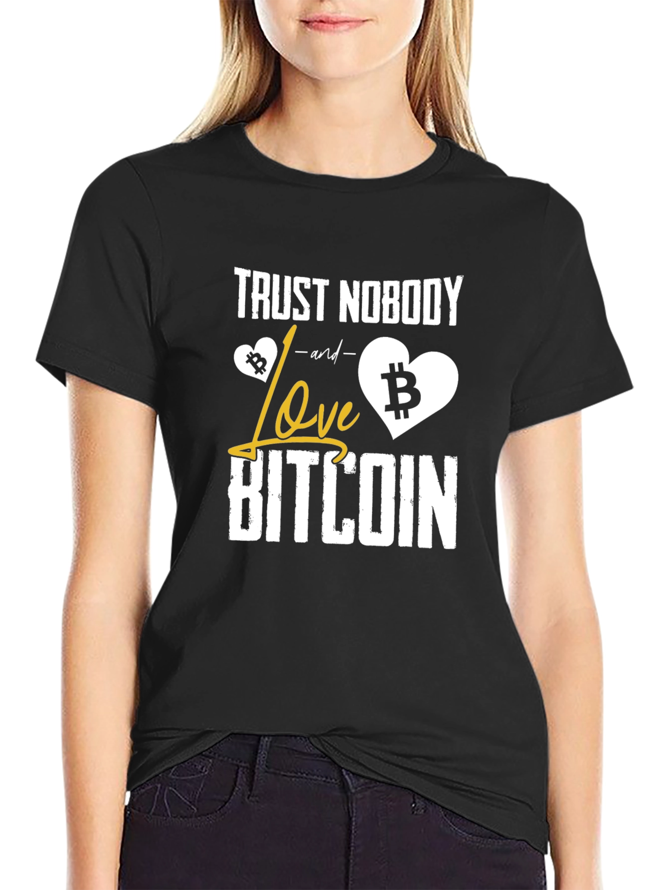 Trust Nobody Love Bitcoin T-Shirt