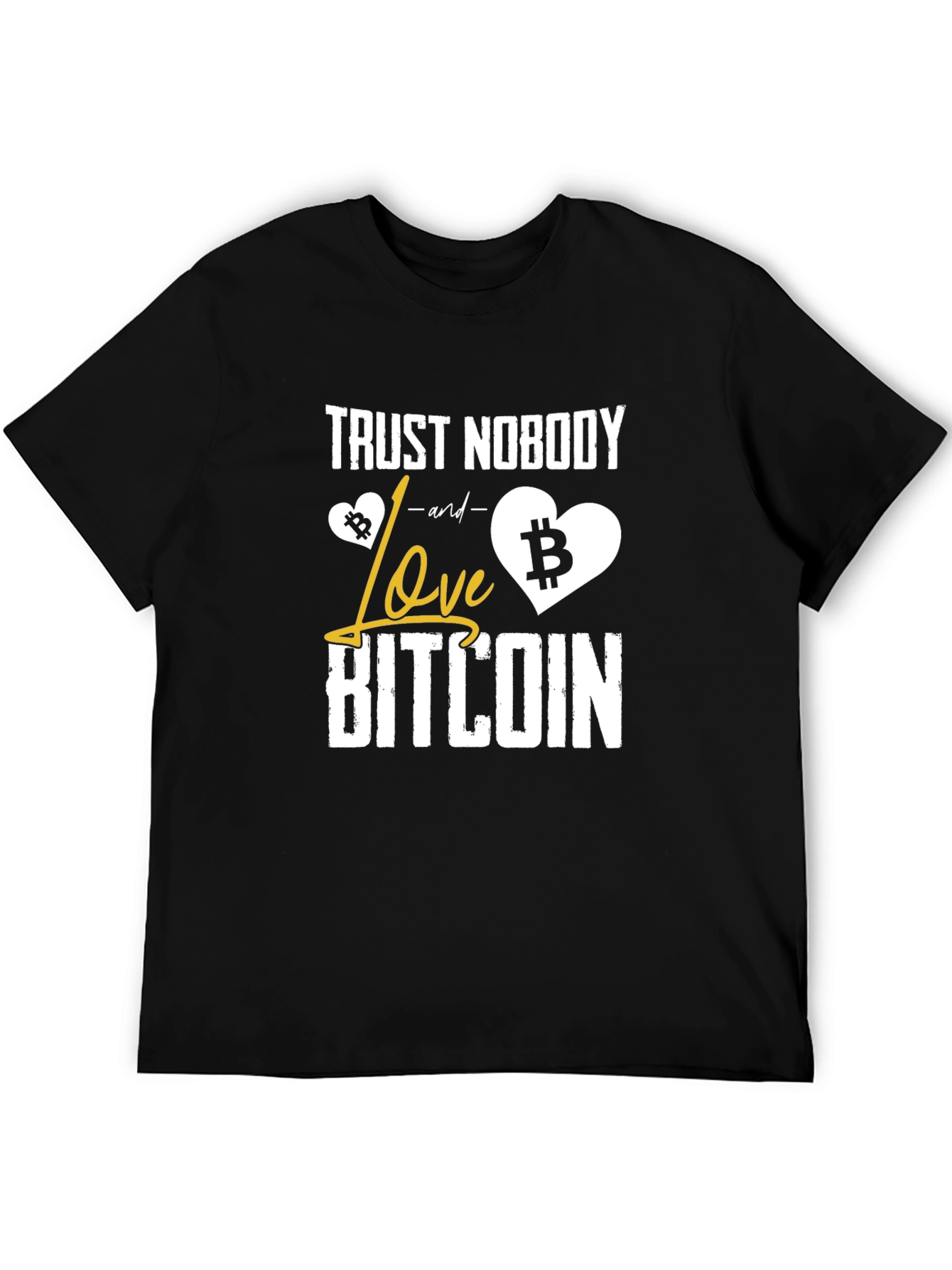Trust Nobody Love Bitcoin T-Shirt