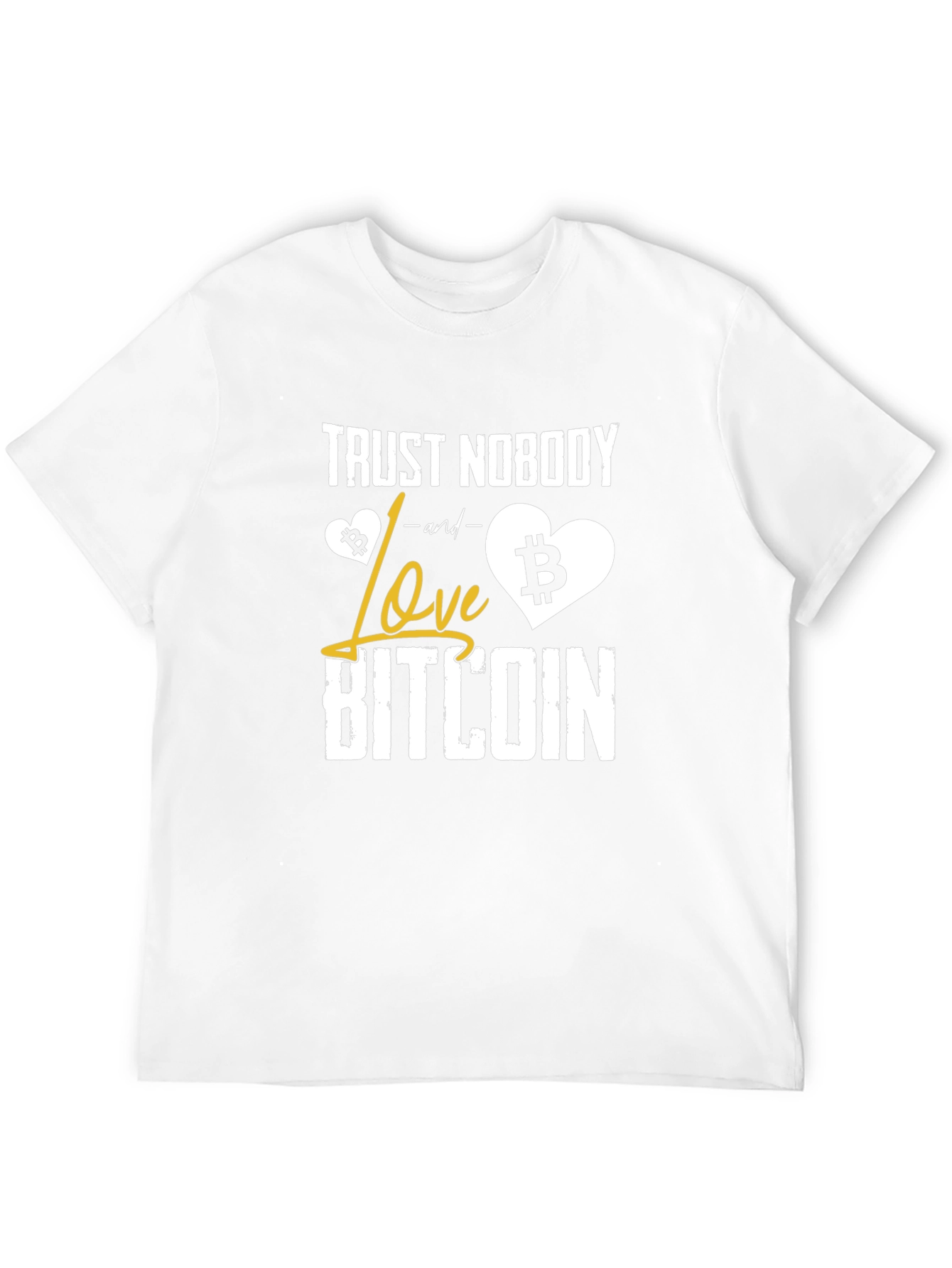 Trust Nobody Love Bitcoin T-Shirt