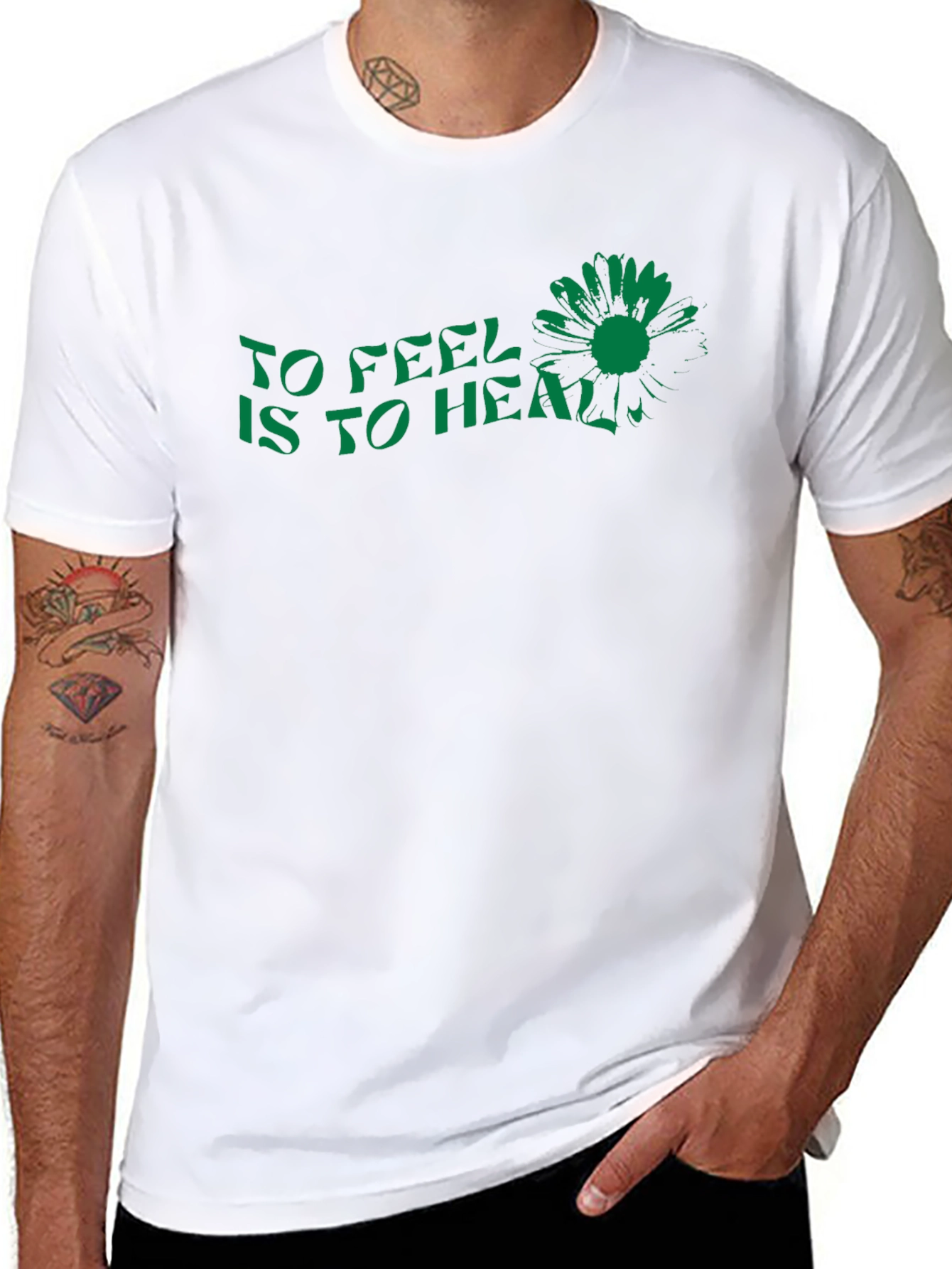 To Feel Is to Heal Graphic Tee