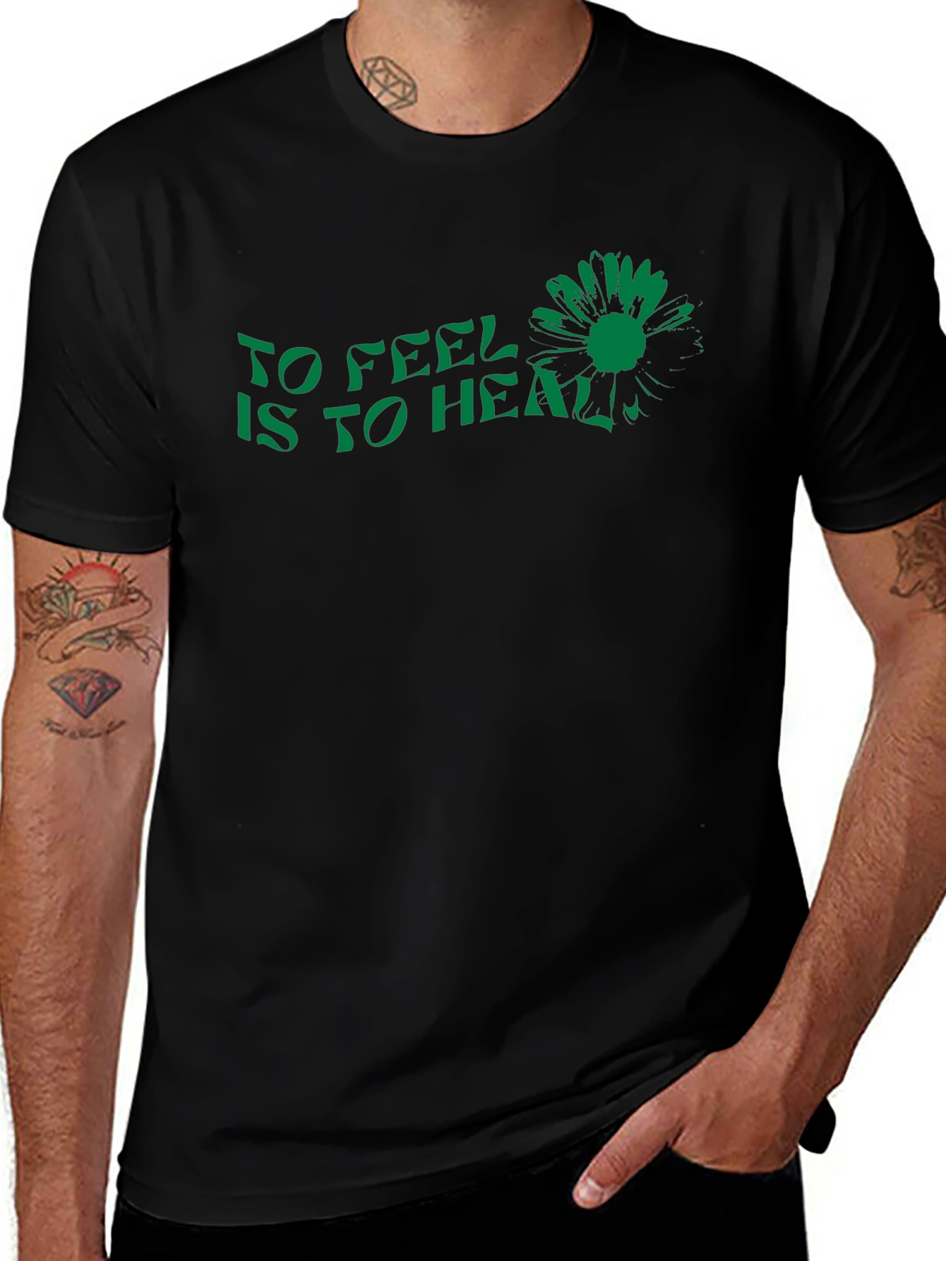 To Feel Is to Heal Graphic Tee