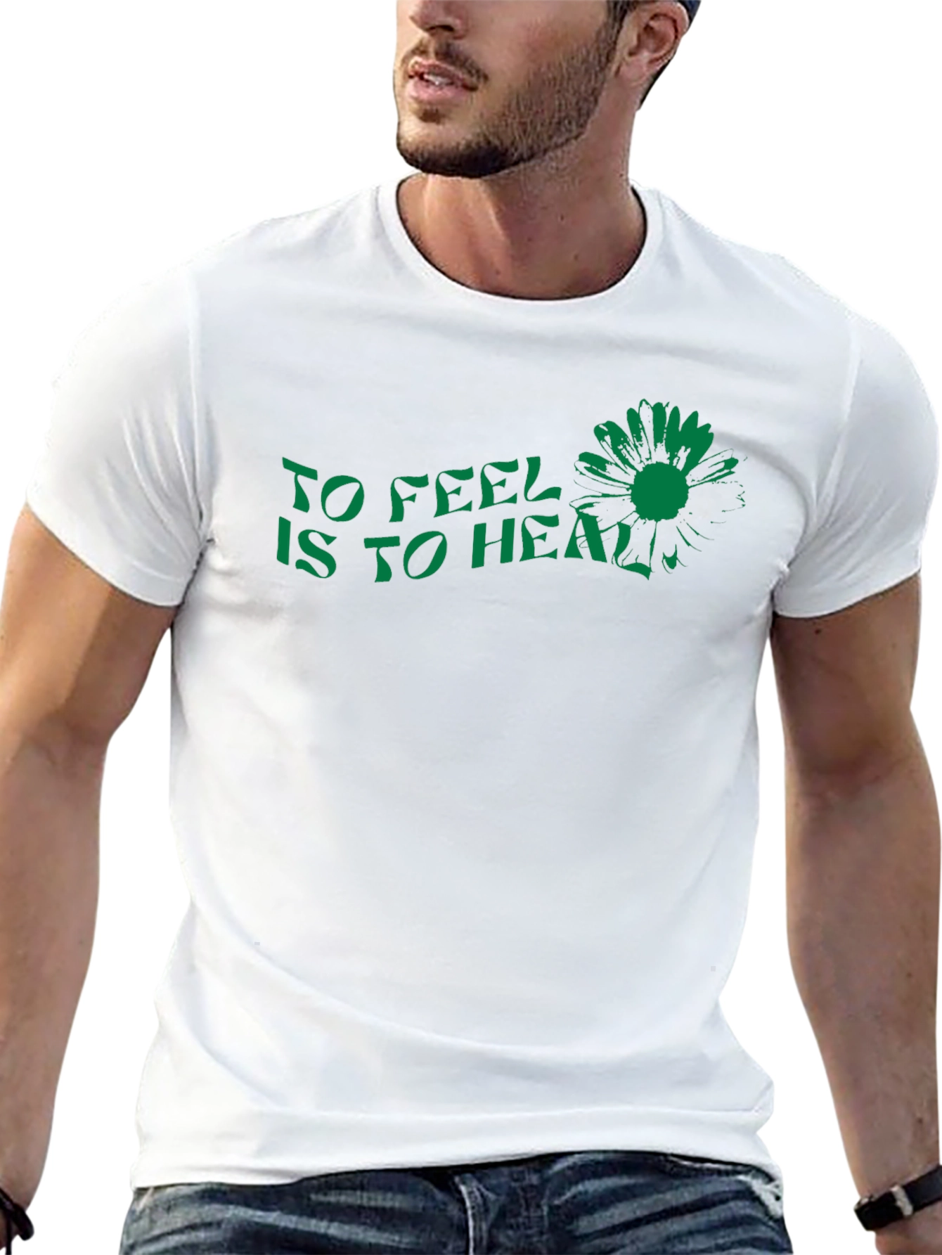 To Feel Is to Heal Graphic Tee
