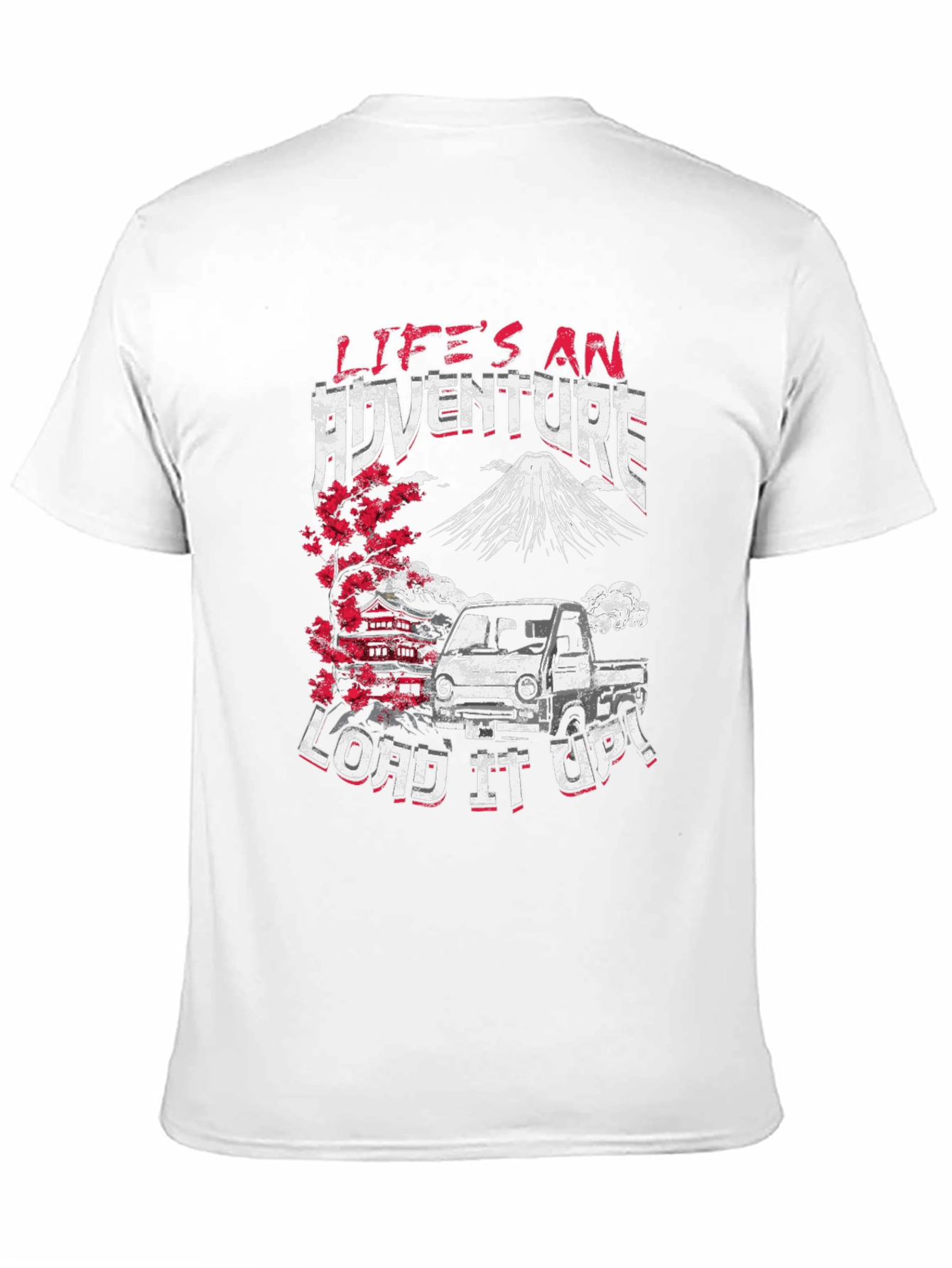 Lifes An Adventure Graphic Tee - Load It Up!