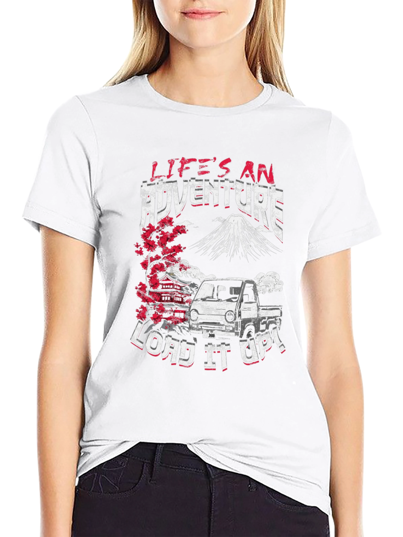 Lifes An Adventure Graphic Tee - Load It Up!