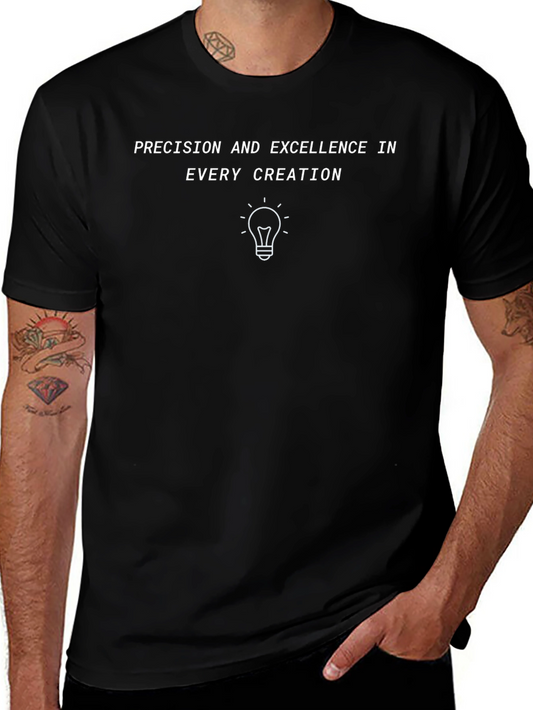 Precision Excellence Graphic Tee - Stylish Comfort