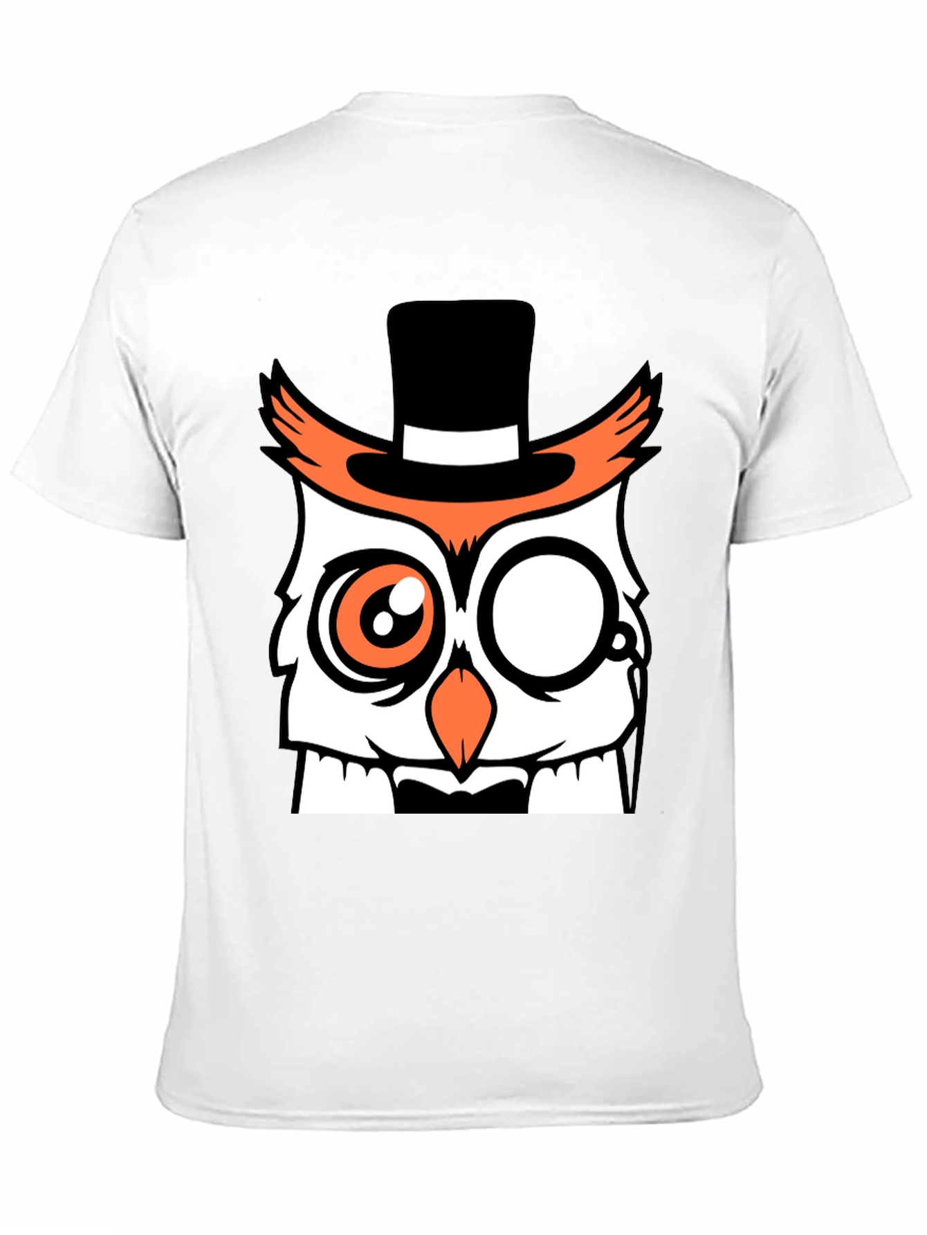 Dapper Owl T-Shirt - Funny Cartoon Design