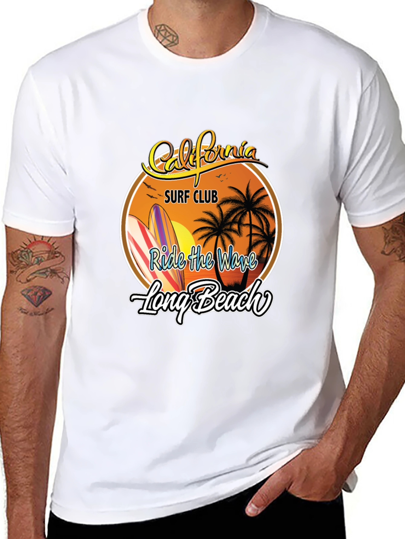 California Surf Club Long Beach T-Shirt