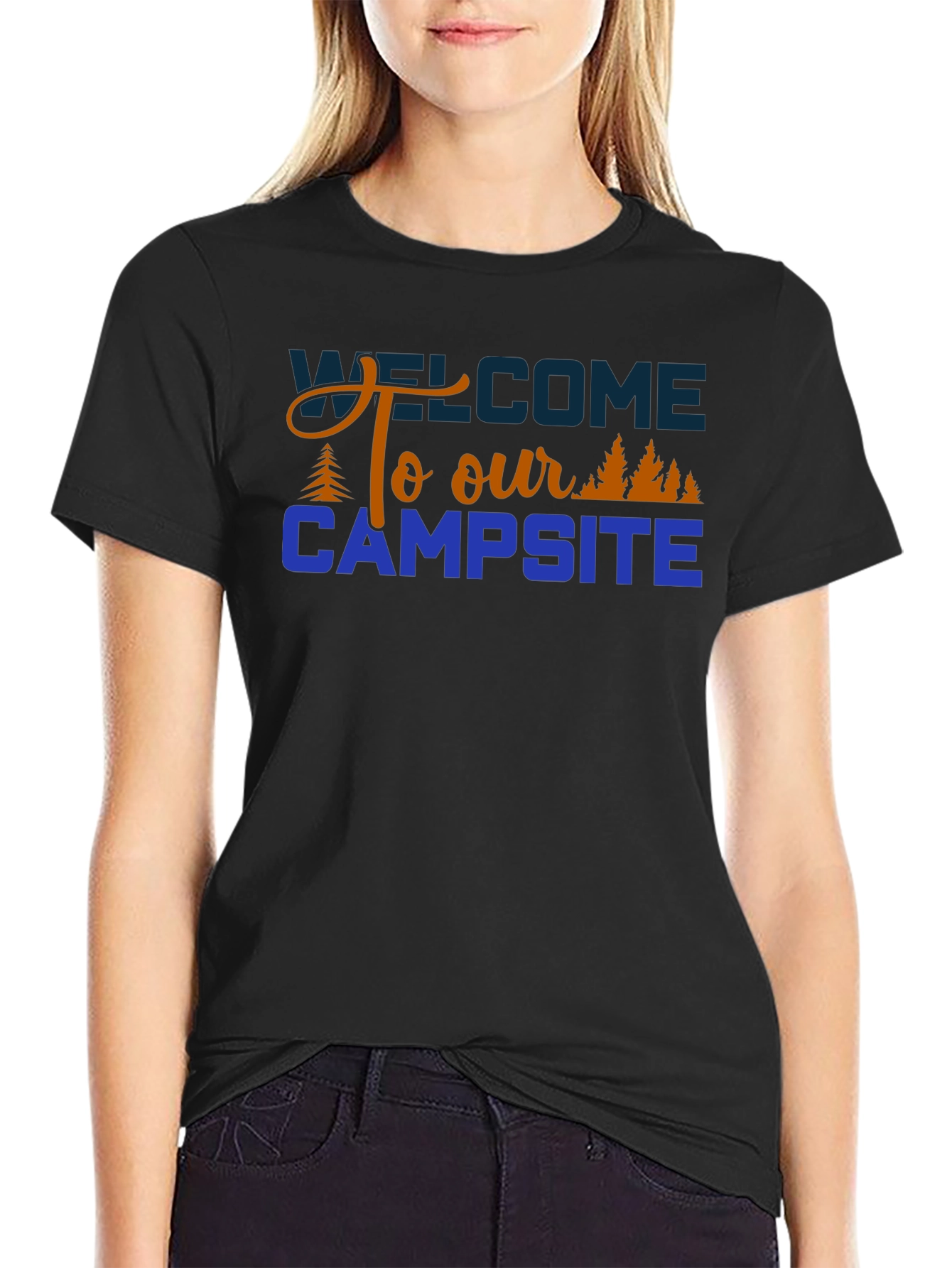 Welcome to Our Campsite Graphic Tee