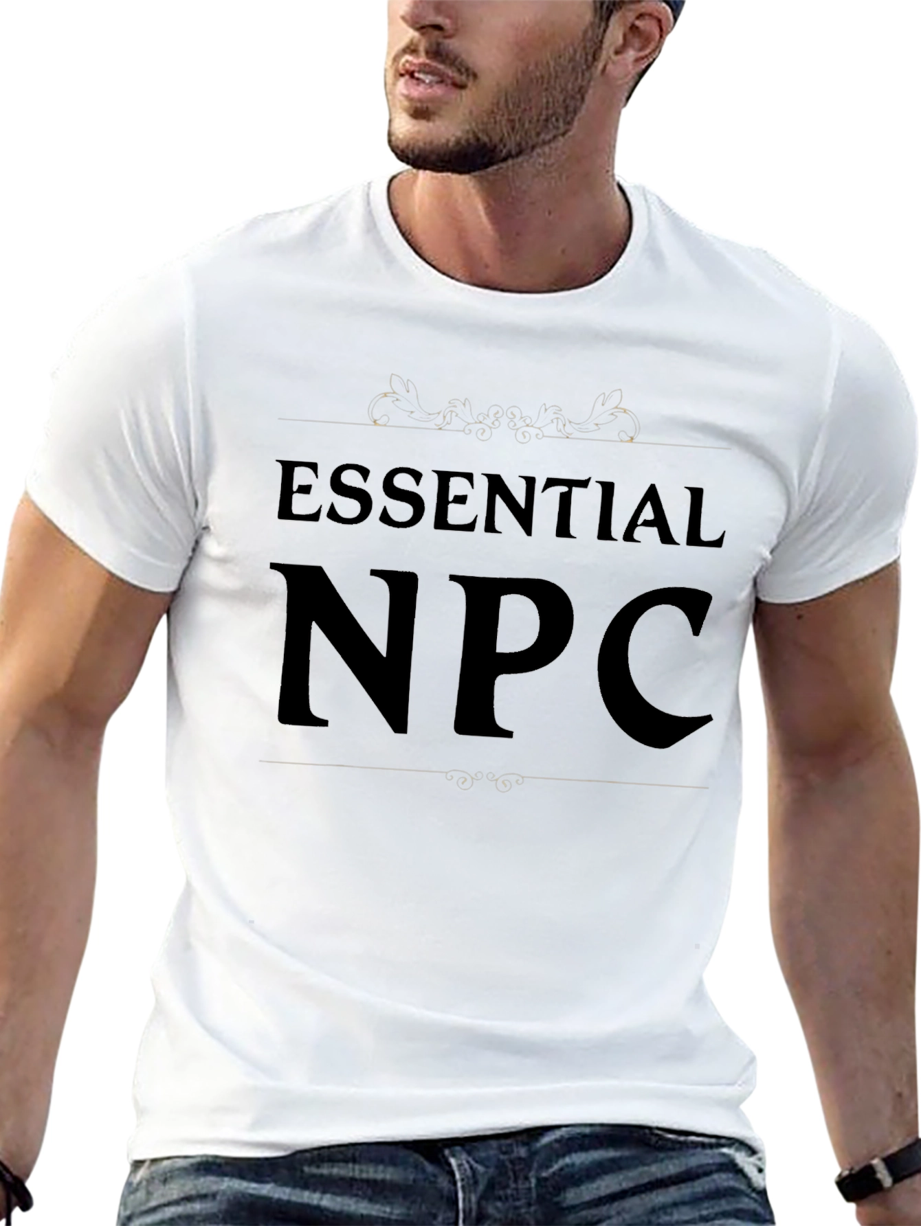 Essential NPC Black Graphic Tee