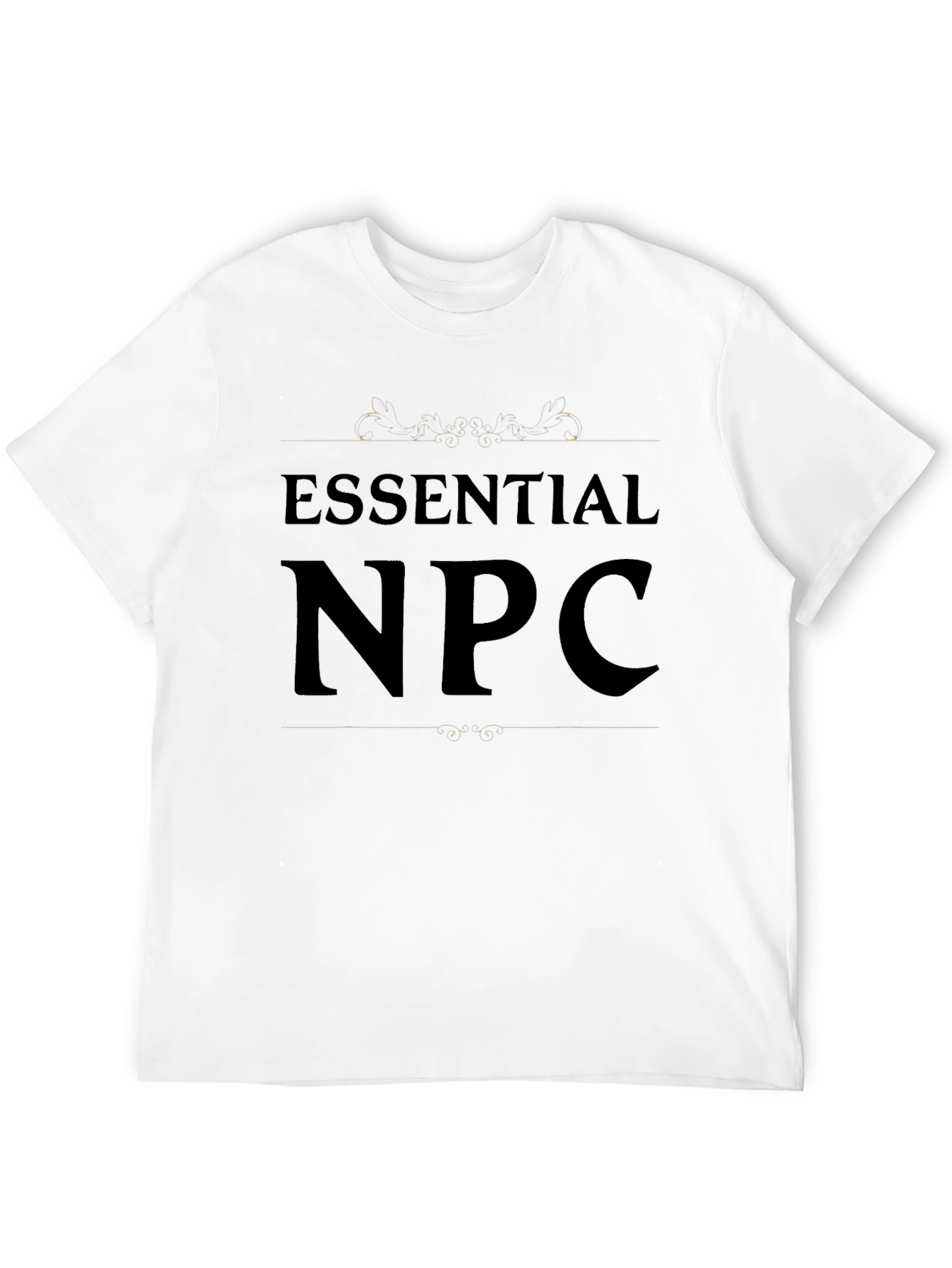 Essential NPC Black Graphic Tee