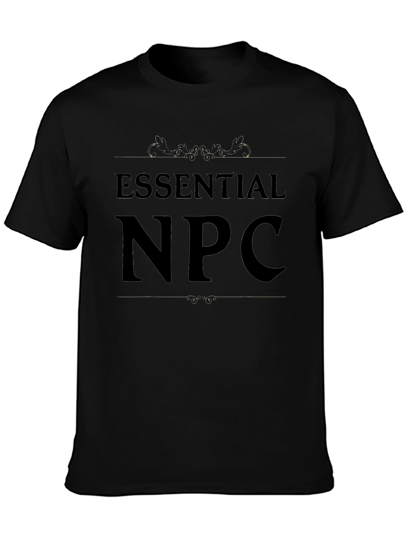 Essential NPC Black Graphic Tee