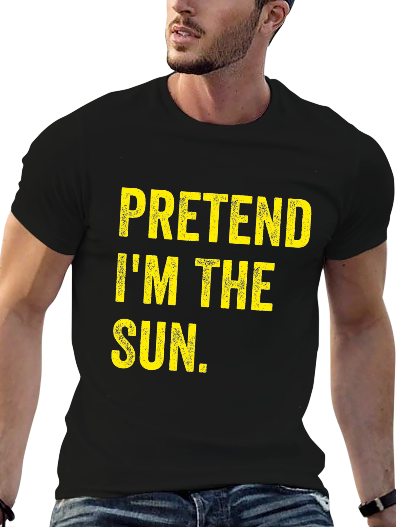 Pretend Im The Sun T-Shirt - Funny Costume Tee
