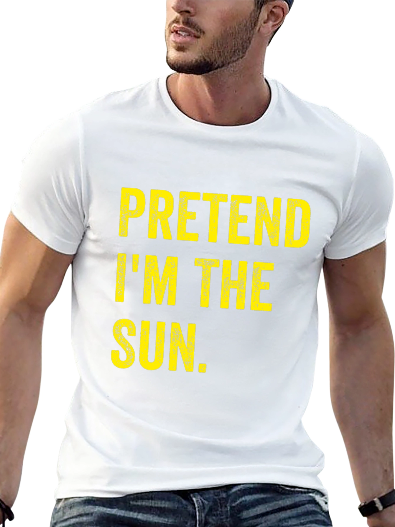 Pretend Im The Sun T-Shirt - Funny Costume Tee