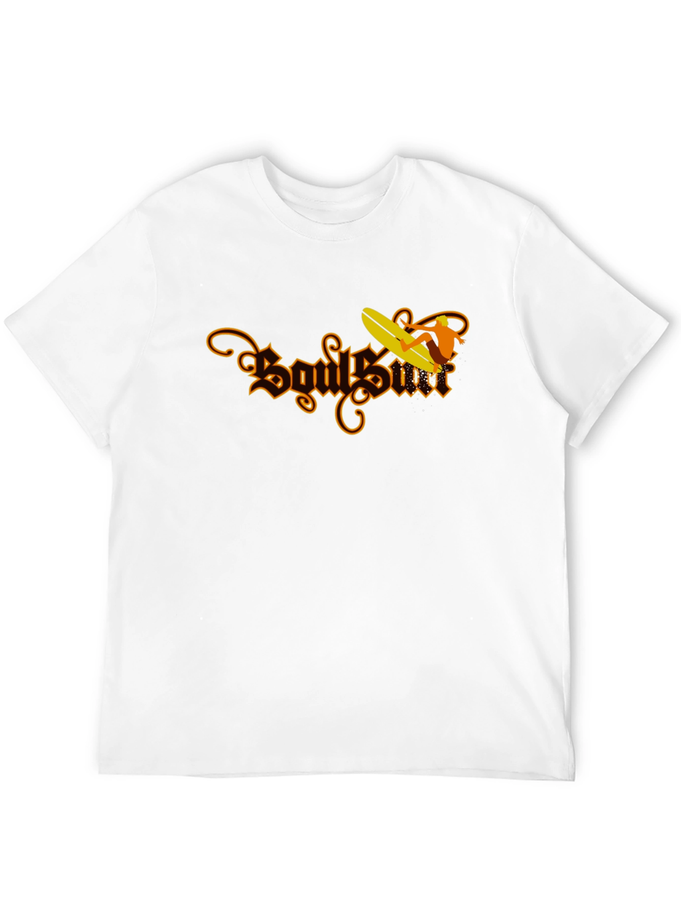 Soul Surf Graphic T-Shirt - Black Cotton Tee