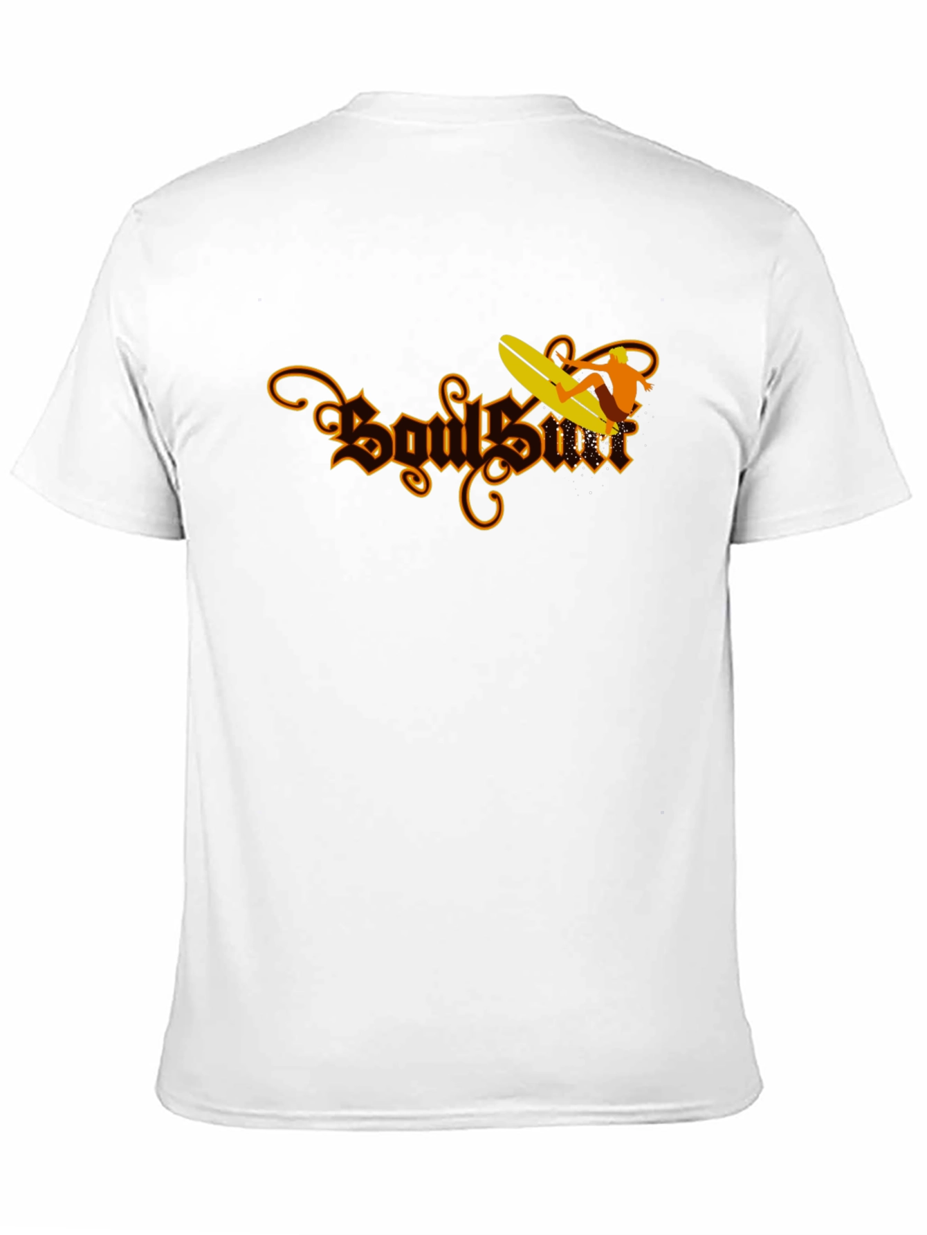 Soul Surf Graphic T-Shirt - Black Cotton Tee
