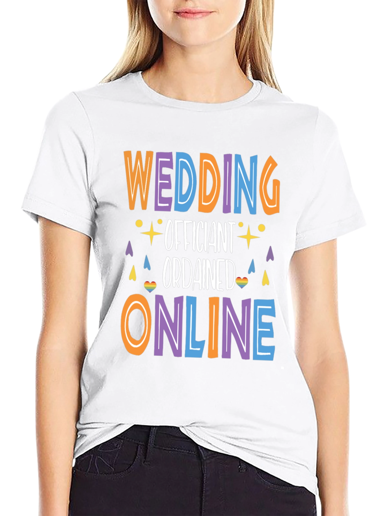 Wedding Officiant T-Shirt - Ordained Online