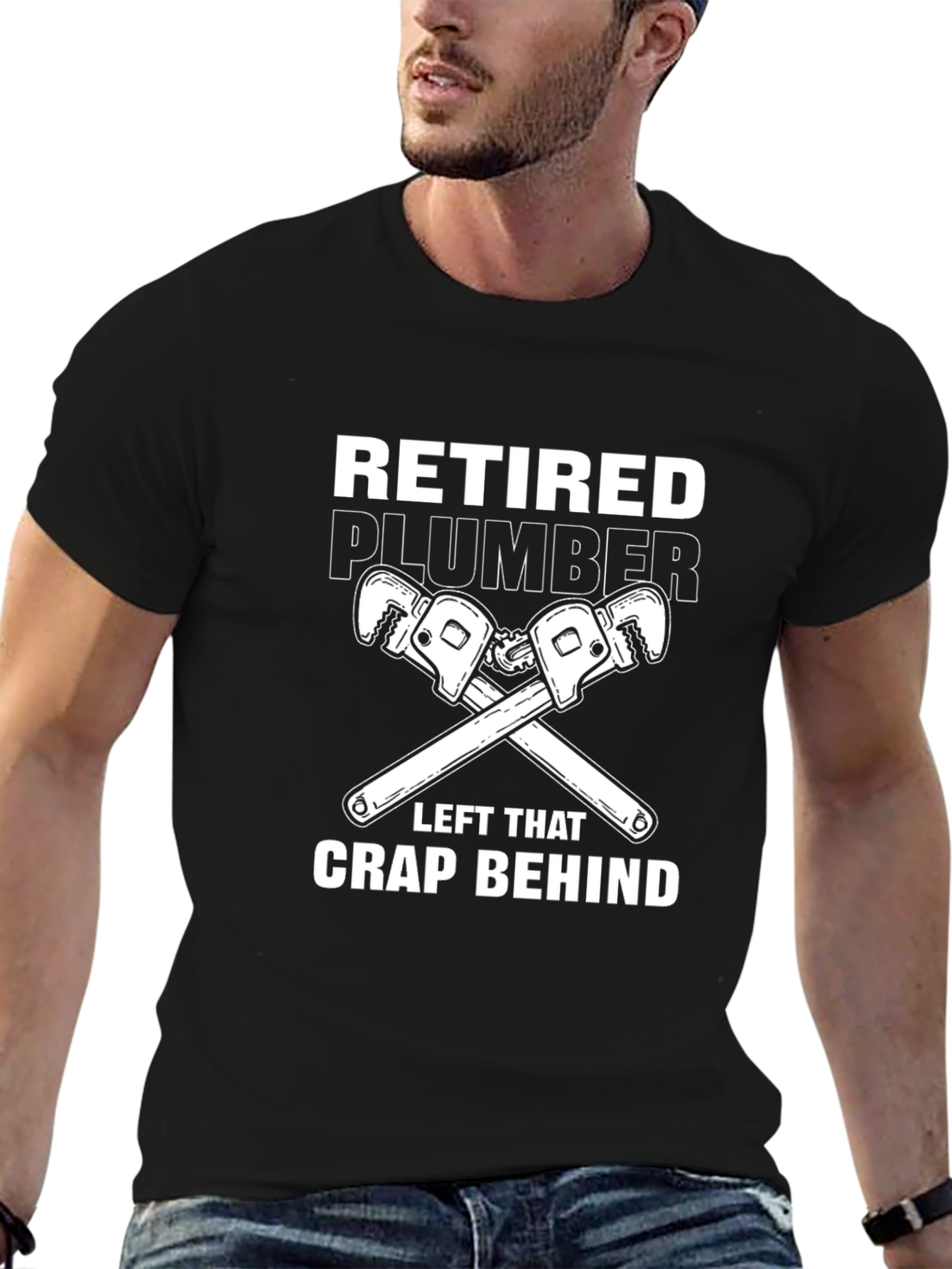 Retired Plumber T-Shirt - Funny Retirement Gift