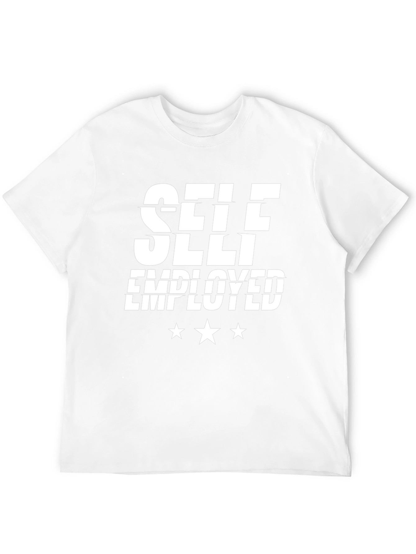 Self Employed Black Graphic Tee