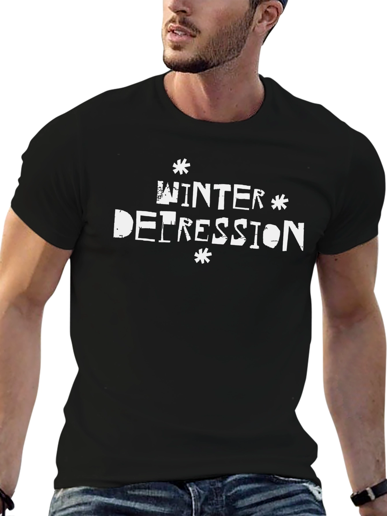 Winter Depression T-Shirt - Funny Holiday Graphic Tee