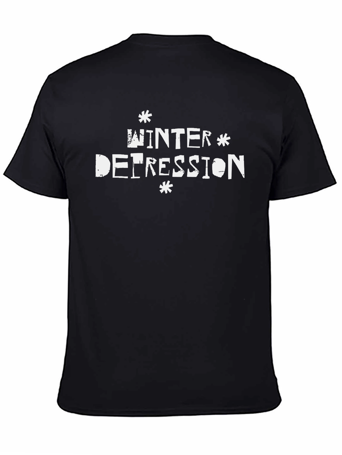 Winter Depression T-Shirt - Funny Holiday Graphic Tee