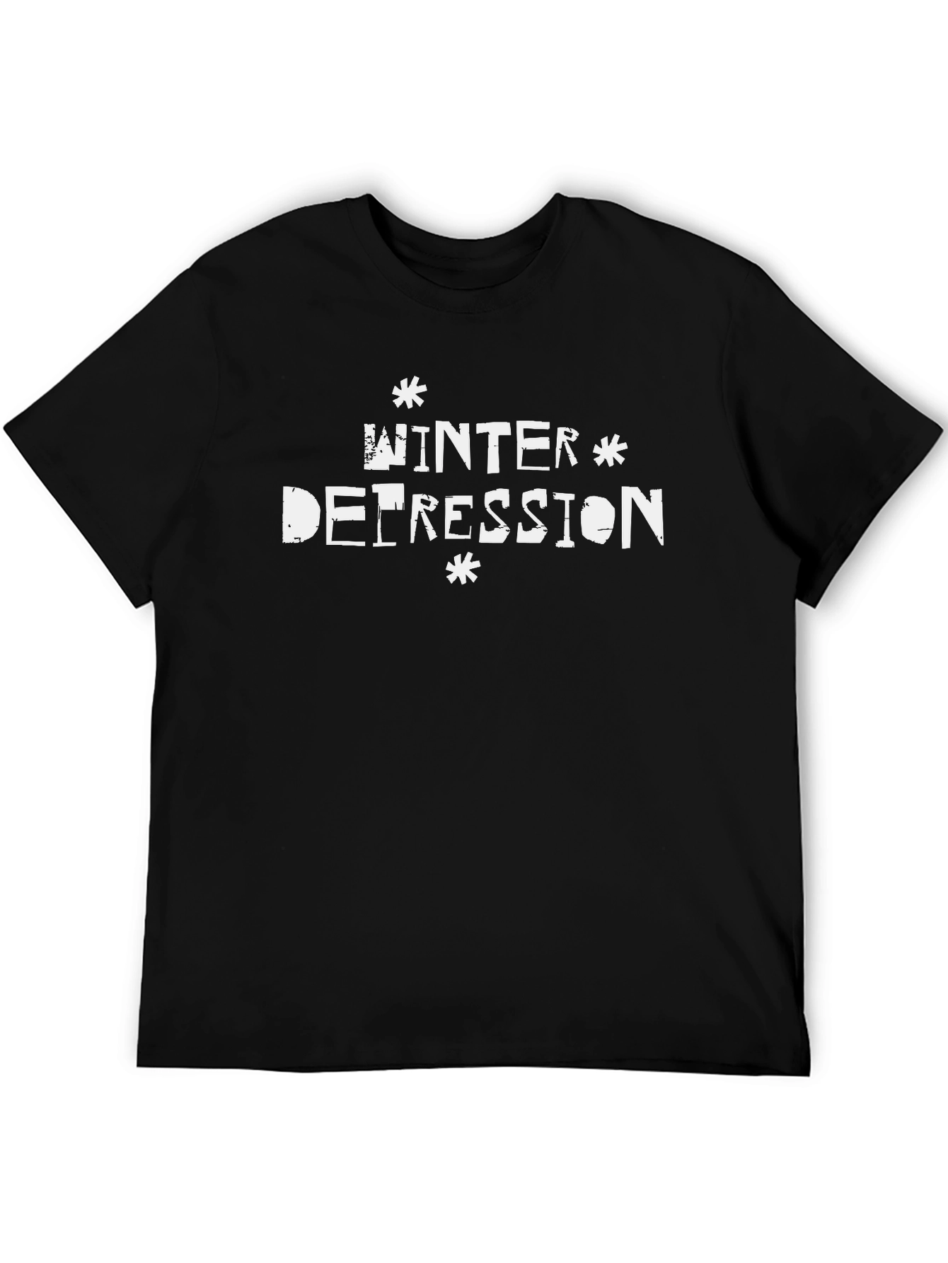 Winter Depression T-Shirt - Funny Holiday Graphic Tee
