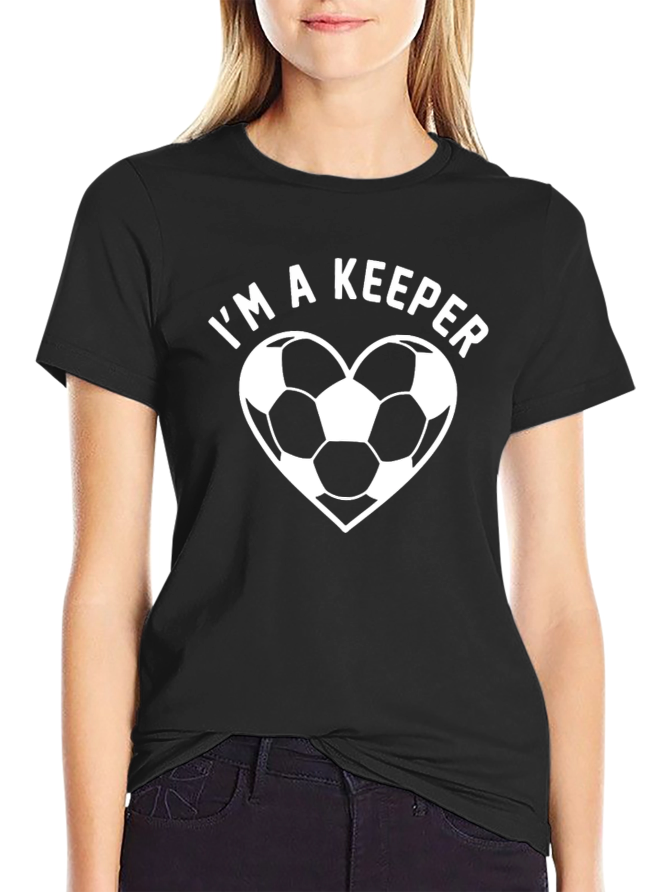 Im a Keeper Soccer Heart T-Shirt