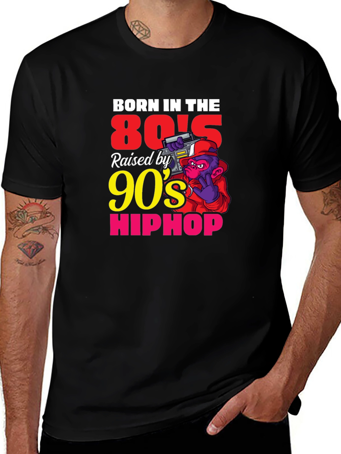 Born in the 80s Hip Hop T-Shirt