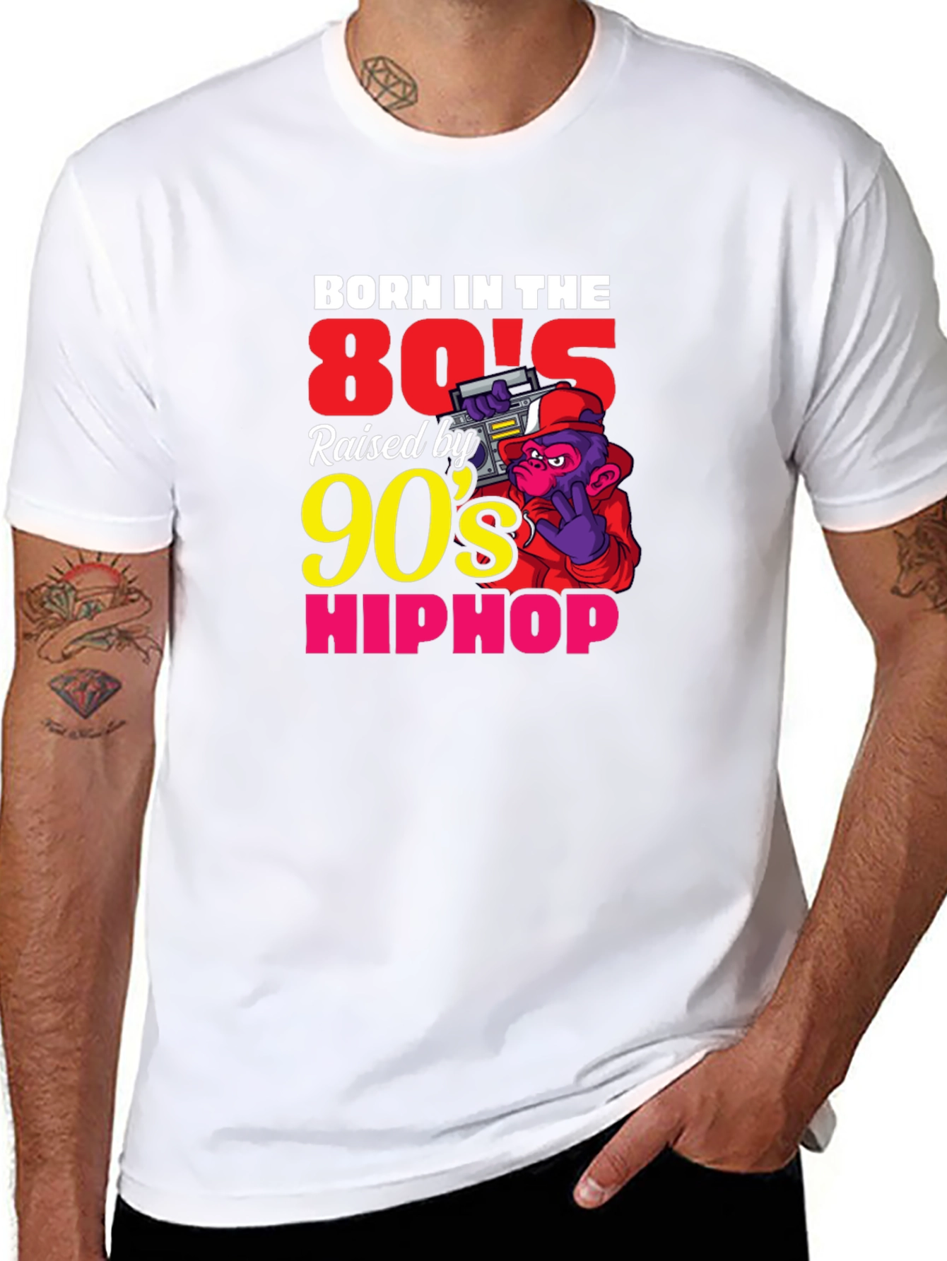 Born in the 80s Hip Hop T-Shirt