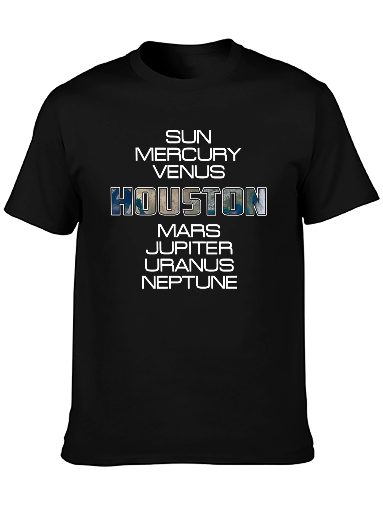 Planets & Houston T-Shirt